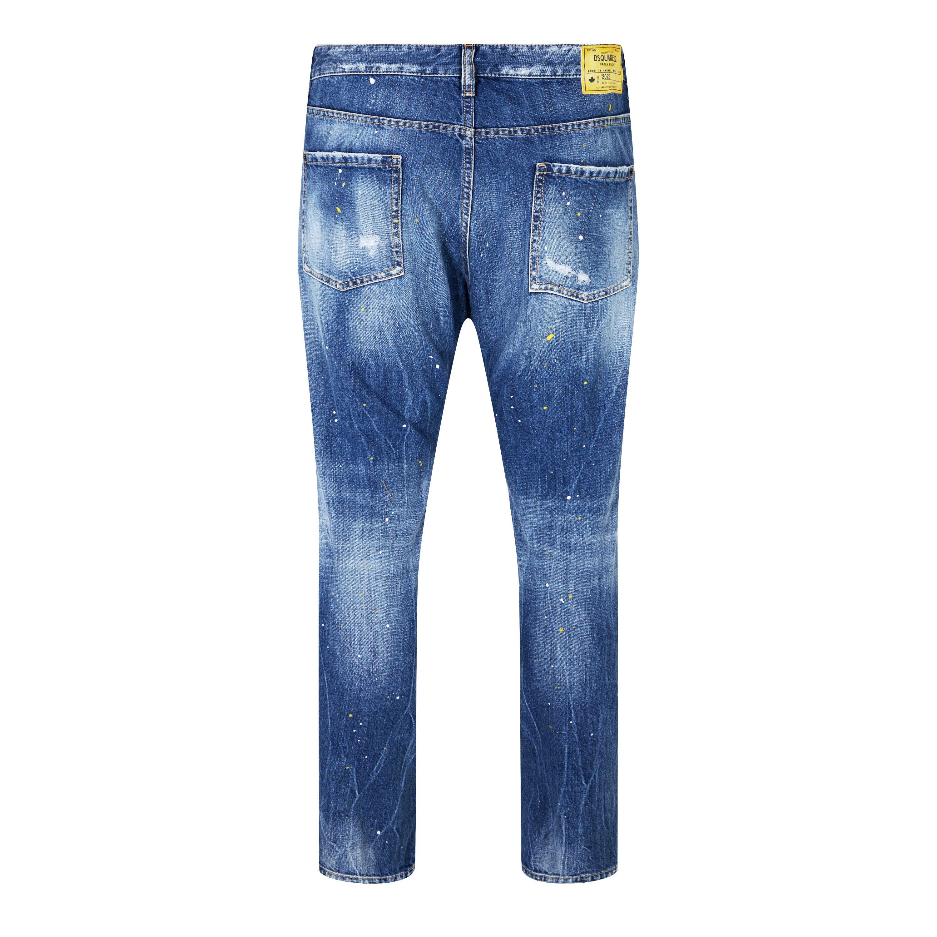 Navy - DSquared2 - Cg Multi Patch Jeans - 6