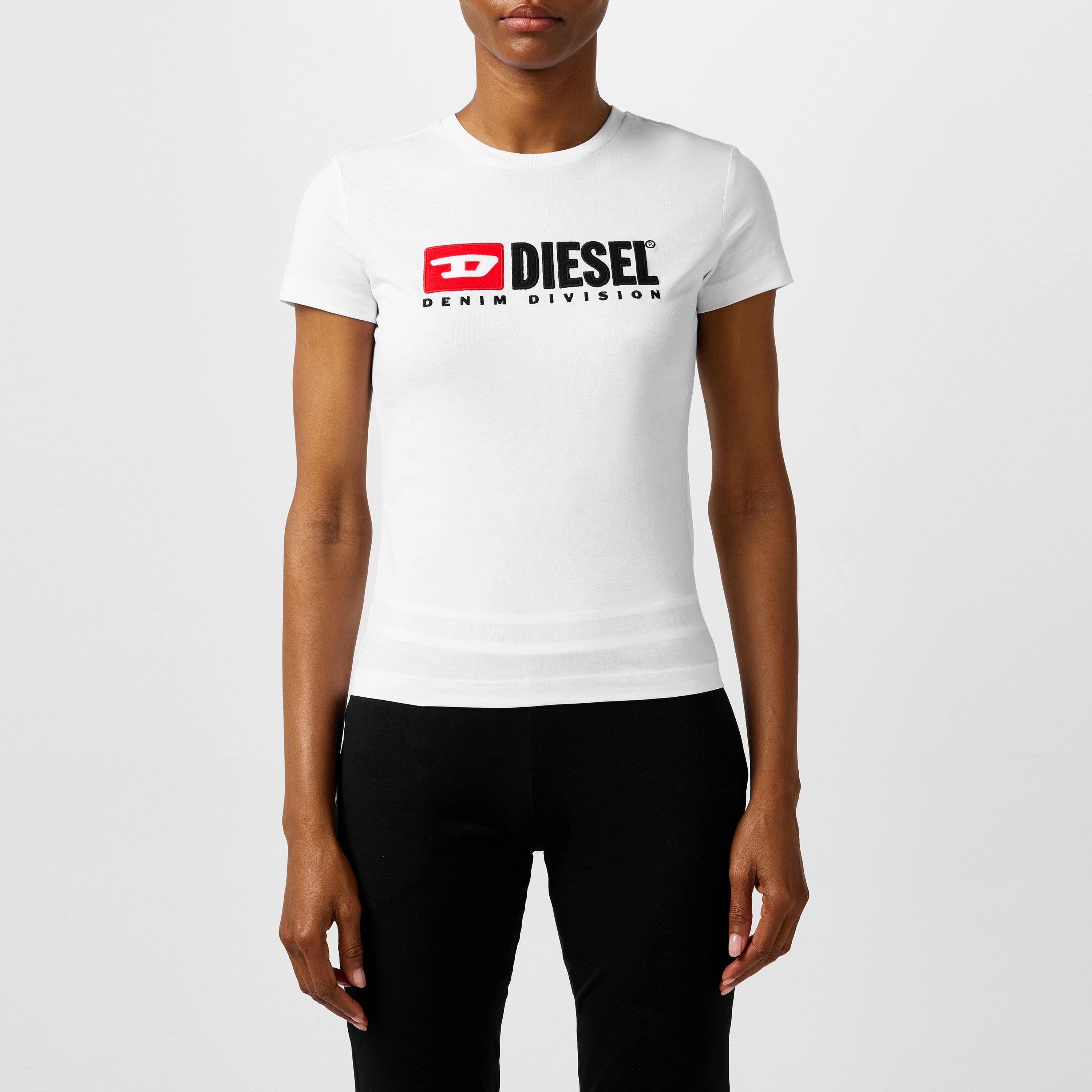 Diesel T-Diegor-Div T-Shirt - White - Size 8