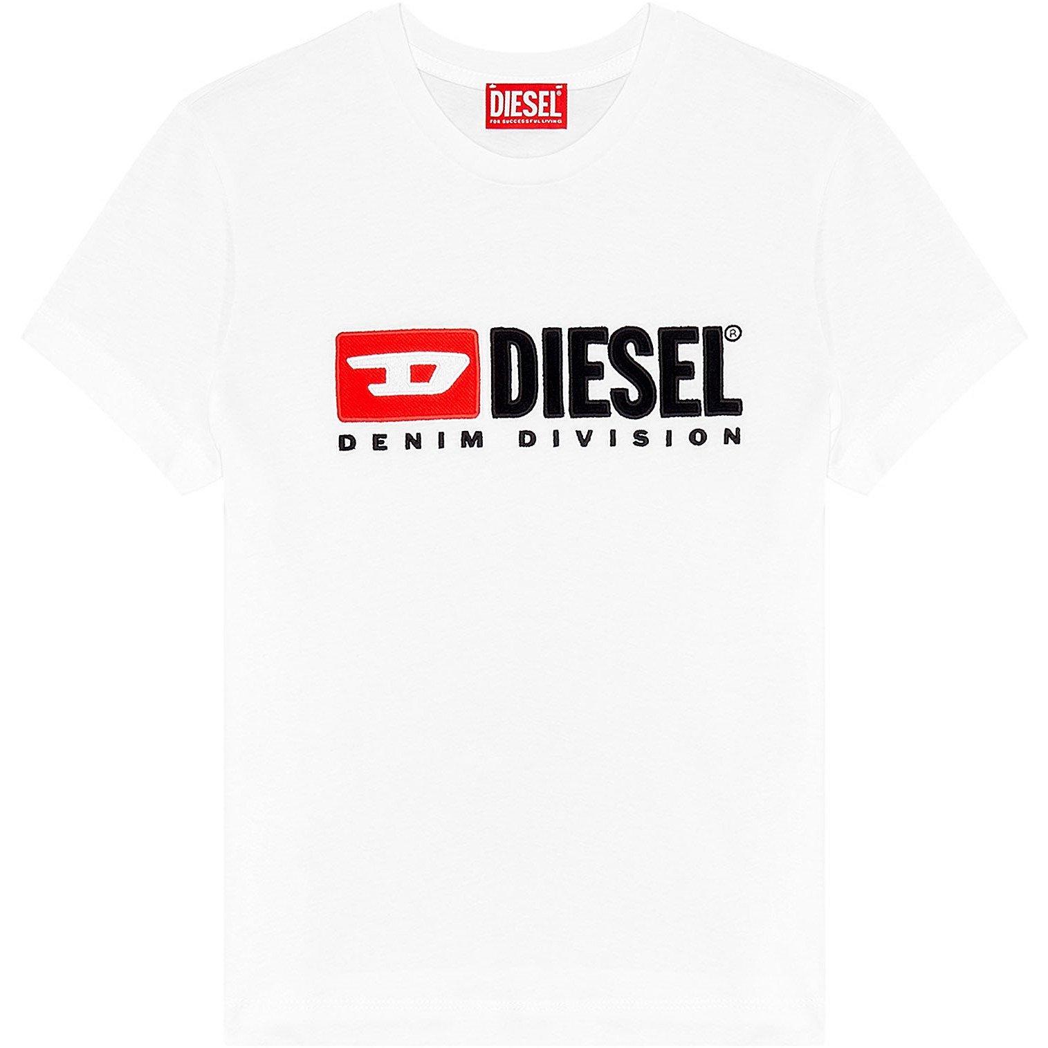 White - Diesel - T-Diegor-Div T-Shirt - 5