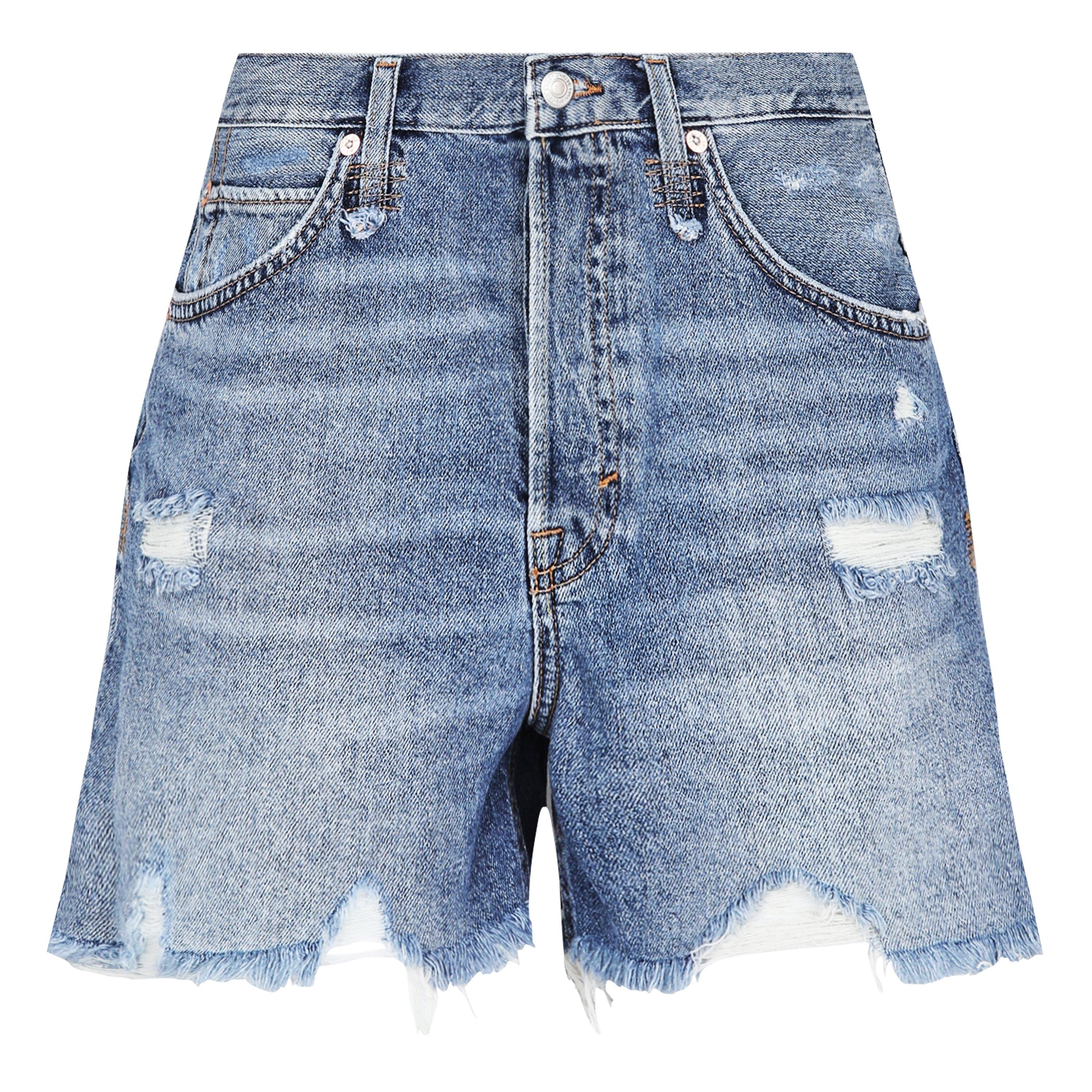 Shout and Tw - Free People - Makai Cutoff Shorts - 5