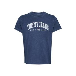 Tommy Jeans Varsity Logo Crew Neck T-Shirt