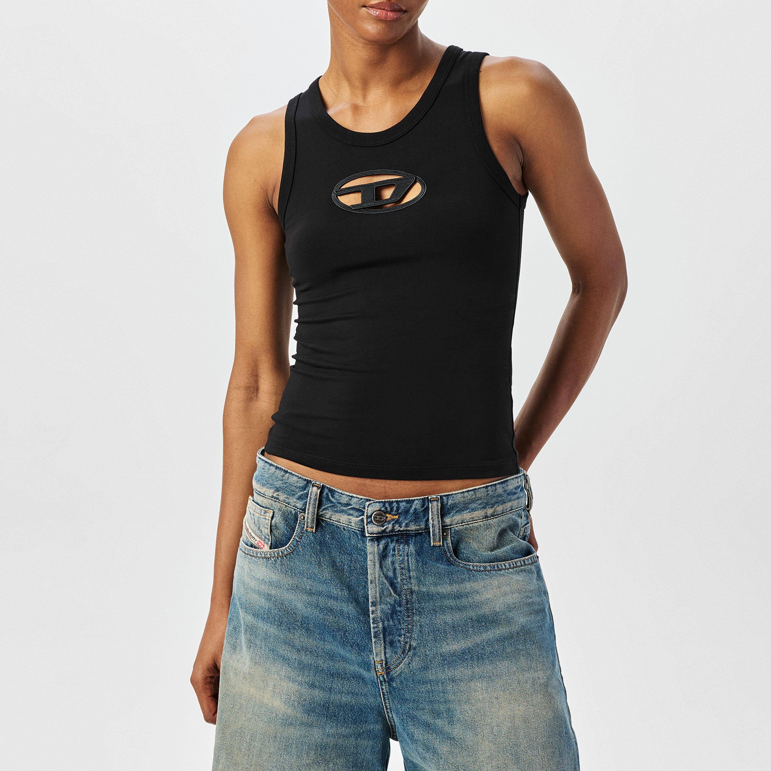 Black - Diesel - T-Lynys Vest - 3