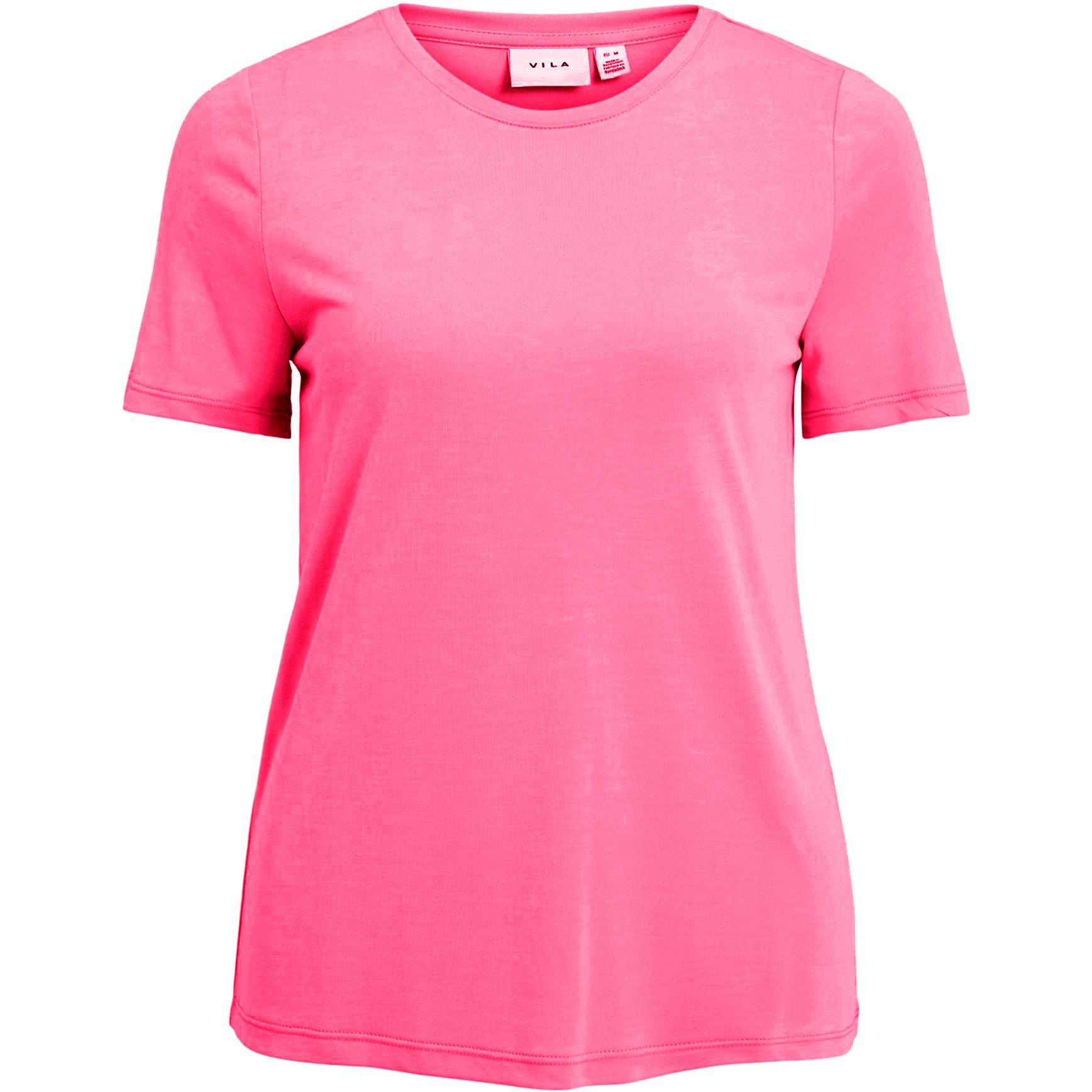 Misty Rose - Vila - Women's Modala Regular Fit T-Shirt - 5