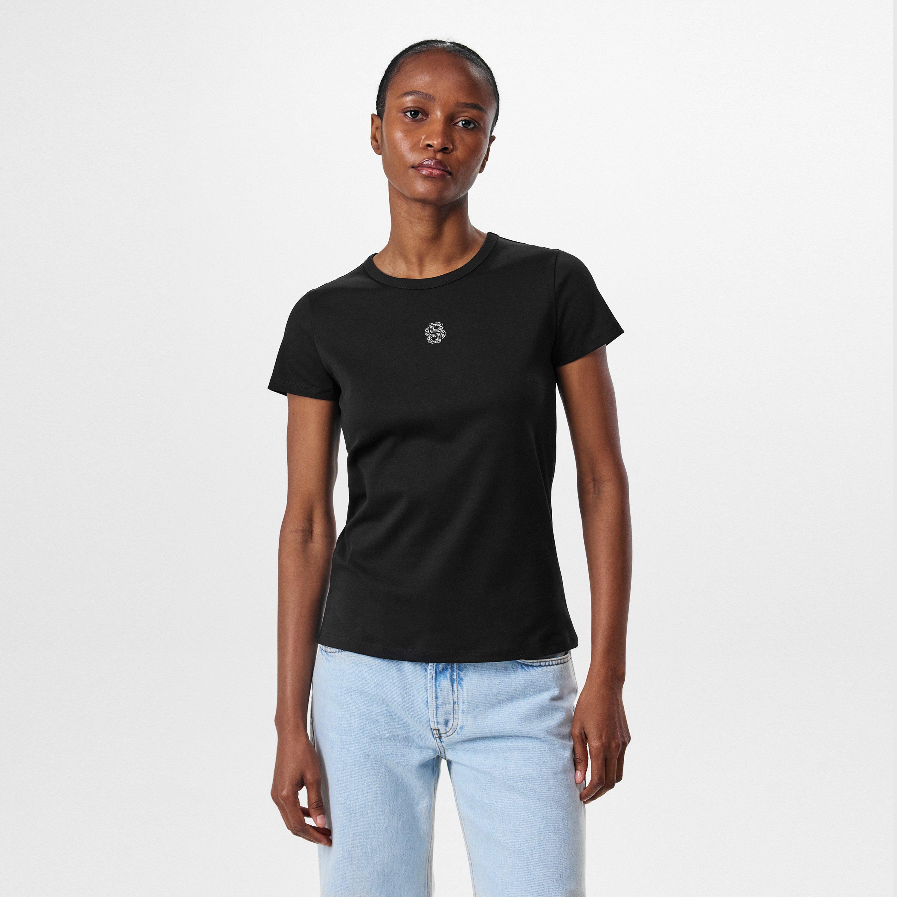 Black - Boss - Women's Eventsa_HC T-Shirt, Regular Fit - 3