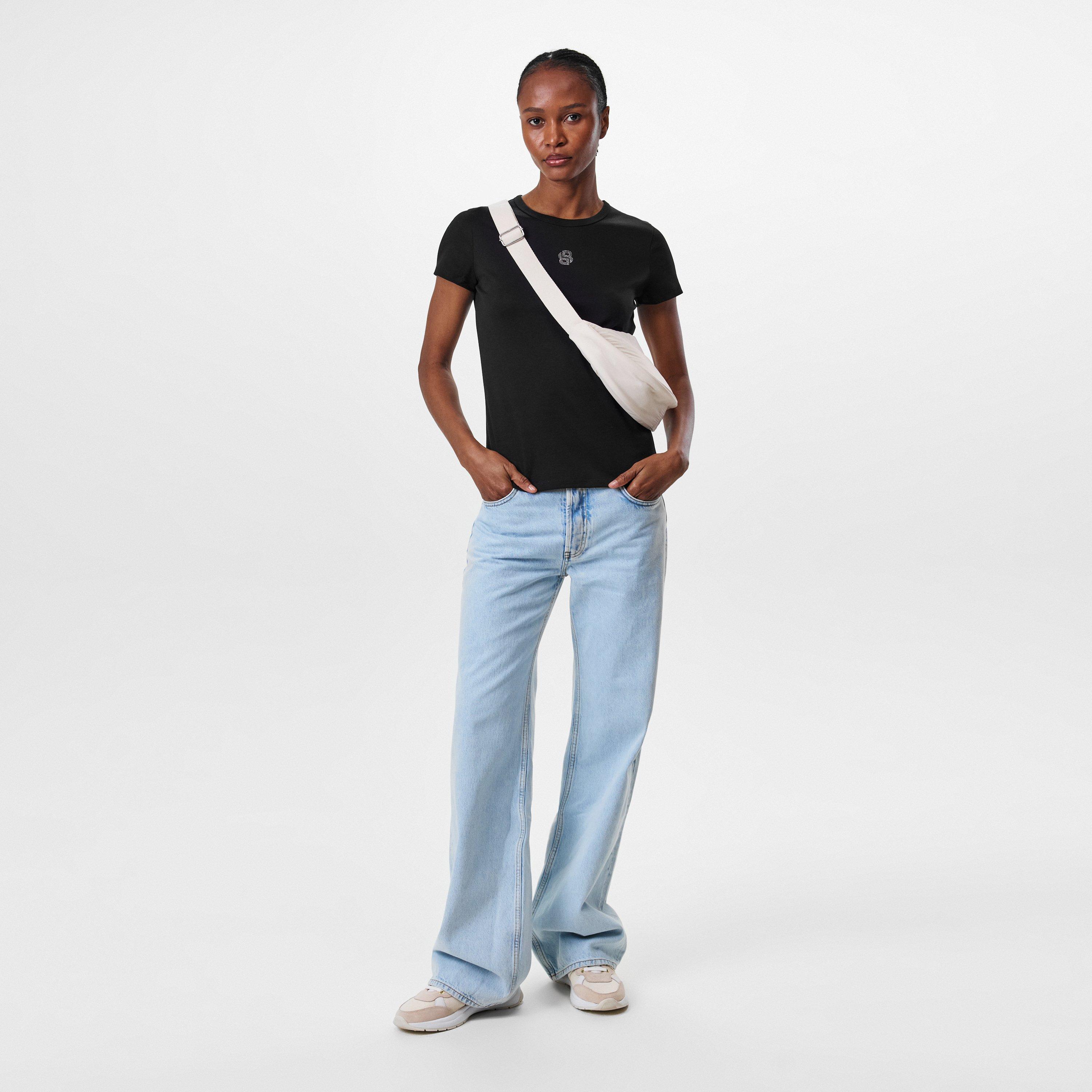 Black - Boss - Women's Eventsa_HC T-Shirt, Regular Fit - 6