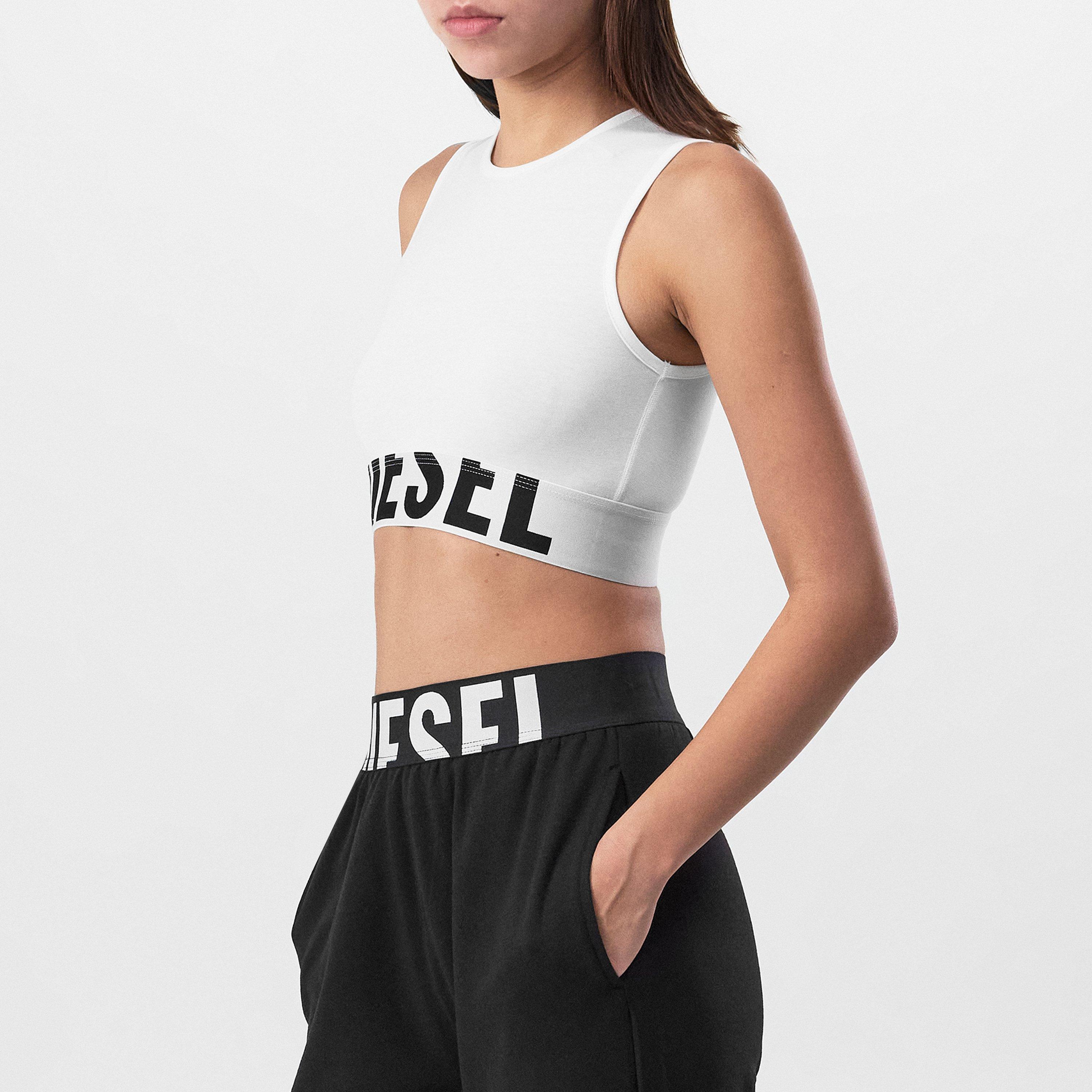White - Diesel - Women's Ada Pop Crop Top - 2