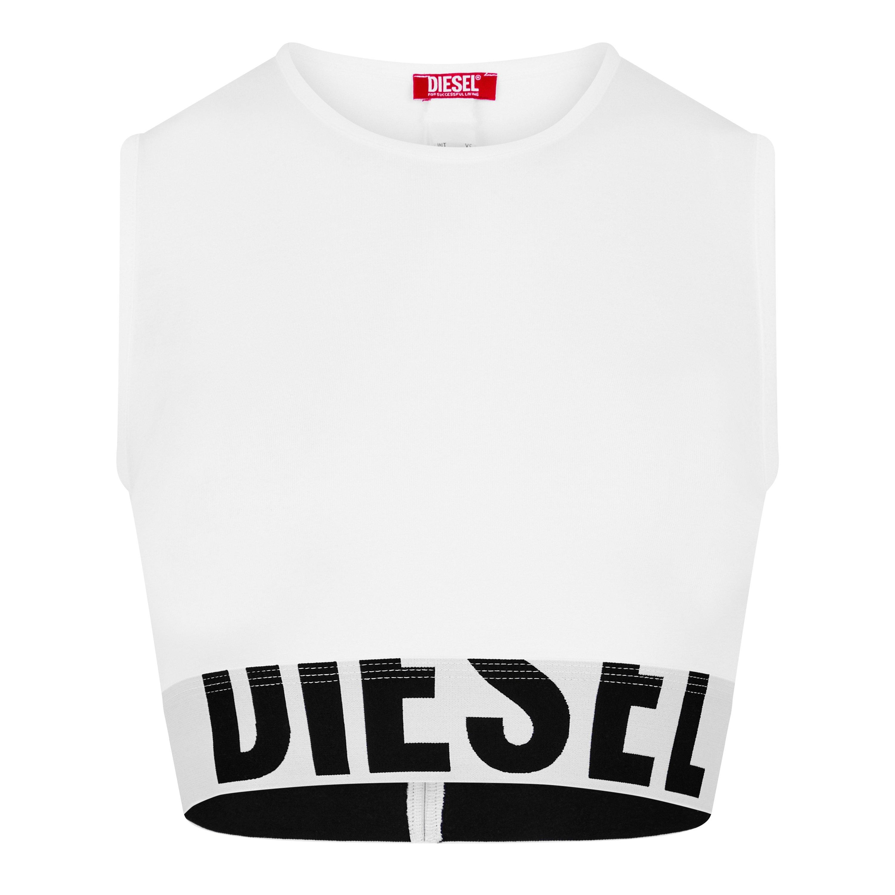 White - Diesel - Women's Ada Pop Crop Top - 5