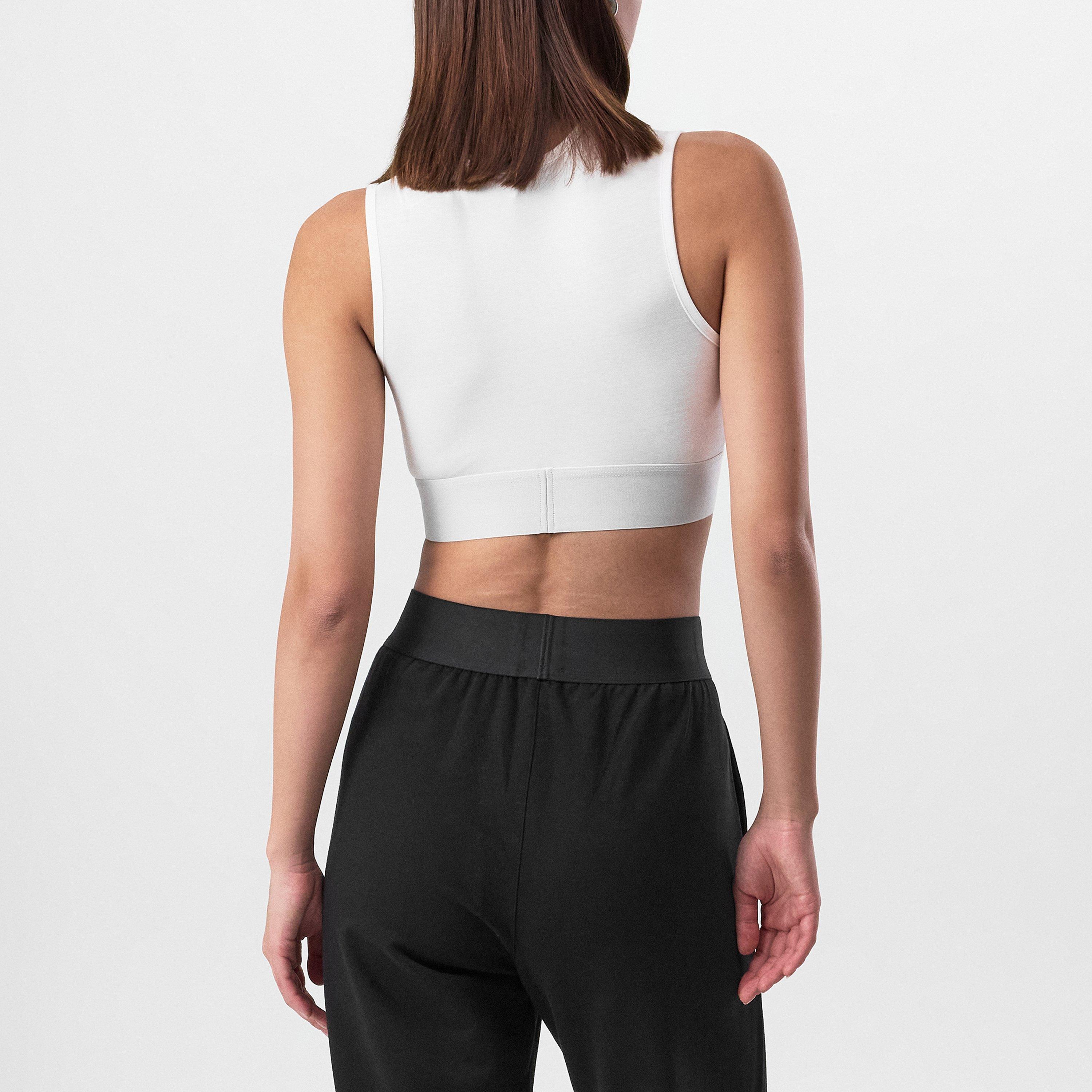 White - Diesel - Women's Ada Pop Crop Top - 3