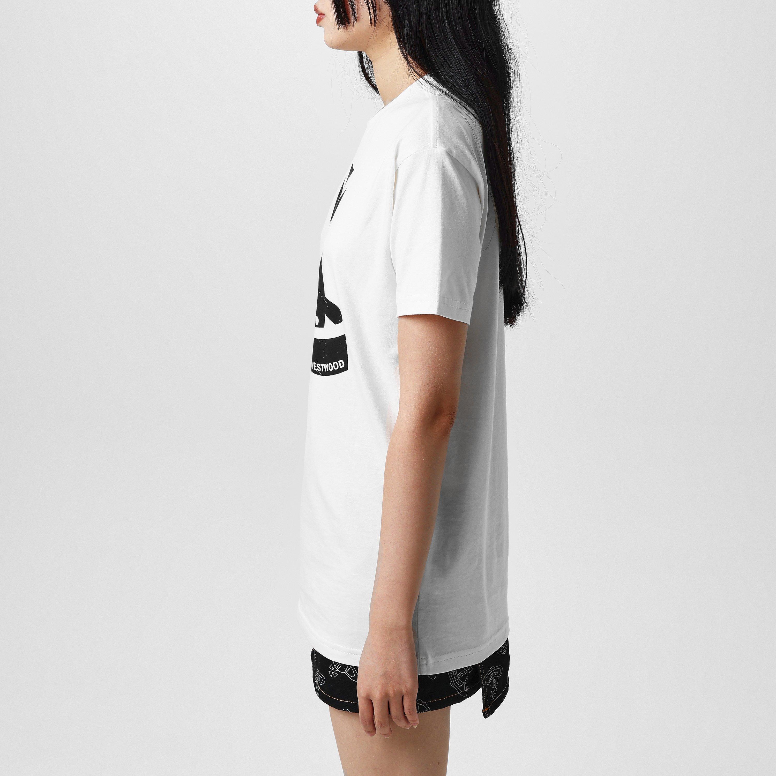 White - Vivienne Westwood - Sunken Orb T-Shirt - 2
