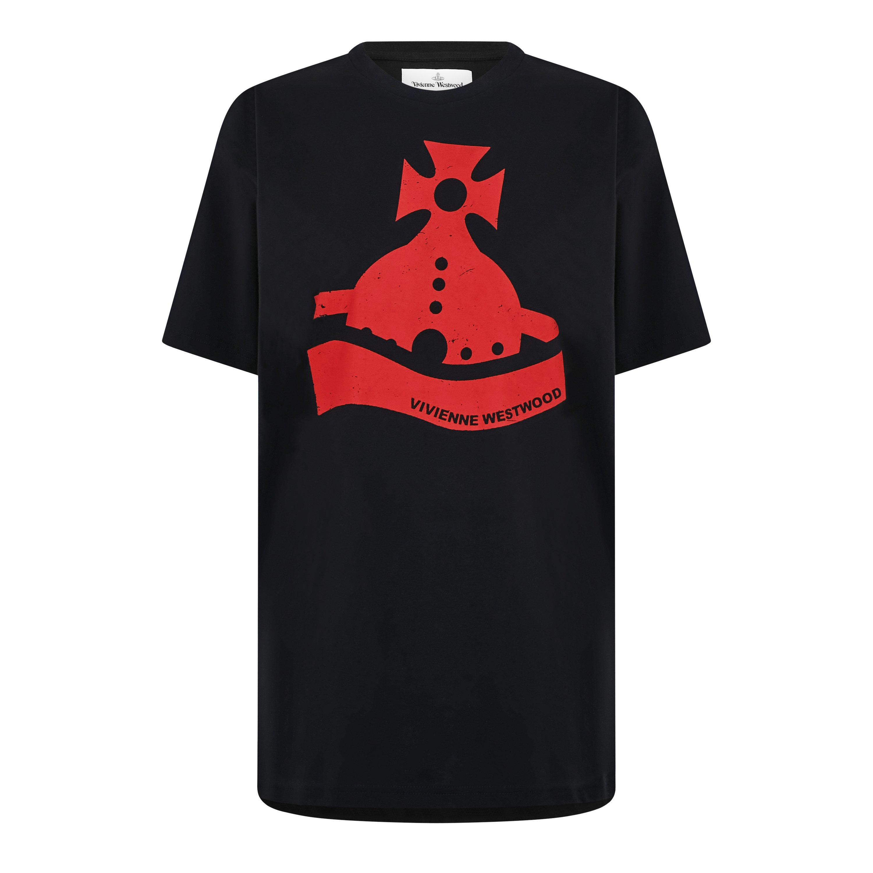 Vivienne Westwood Orb-embroidered T-shirt | Black | FARFETCH