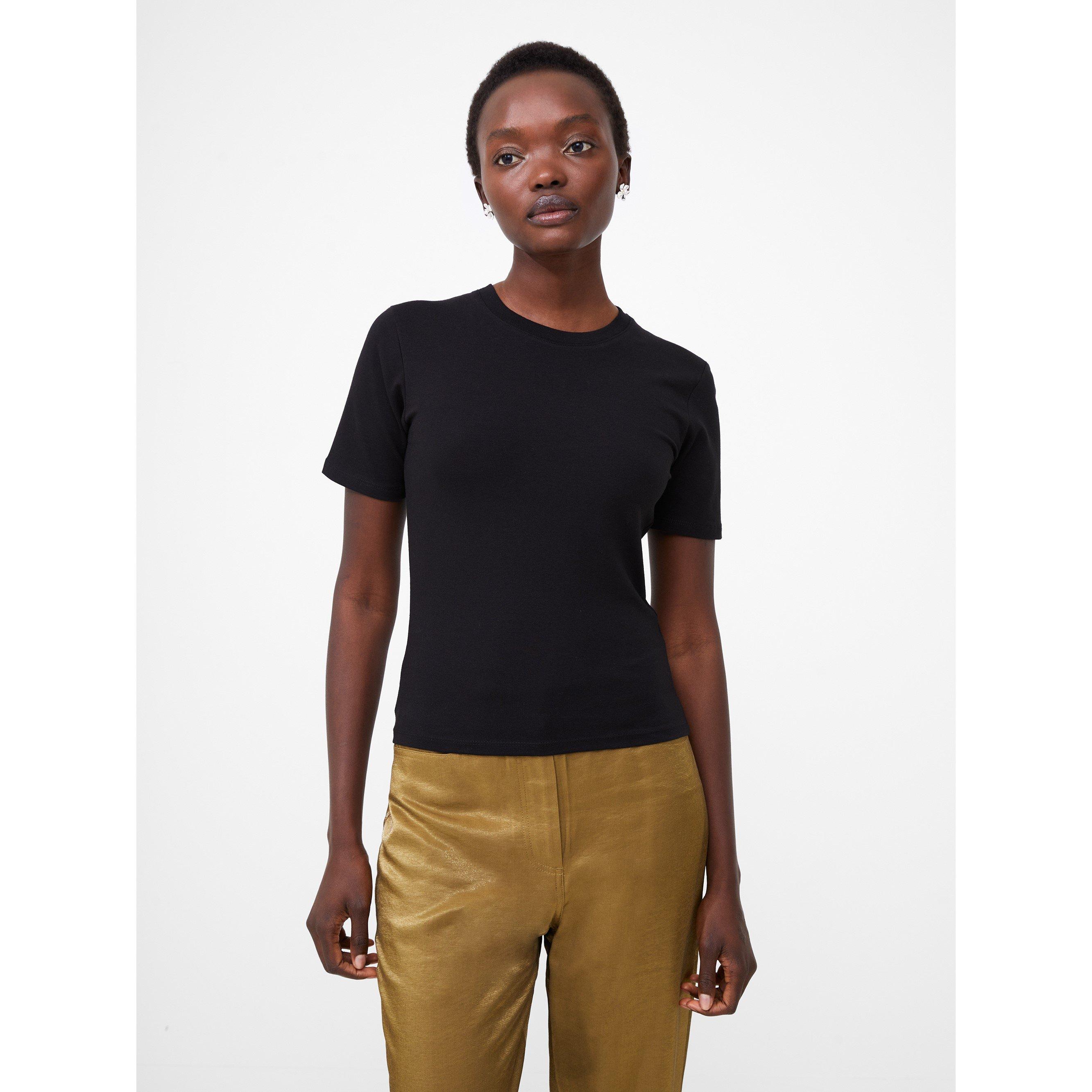 01-Black - French Connection - Rallie T-shirt - 3