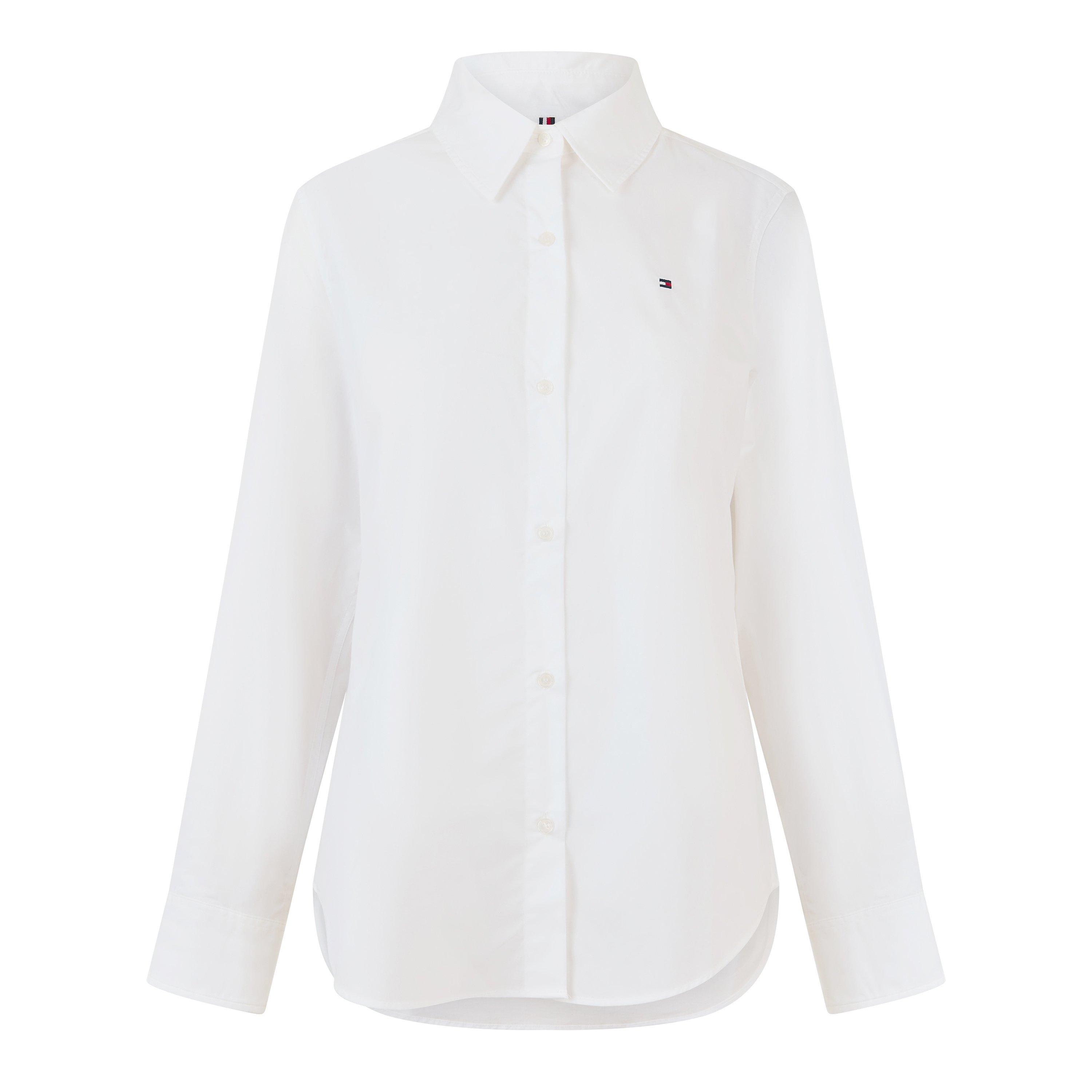 Tommy Hilfiger Women's Heritage Shirt - Optic White - 16 (XL)