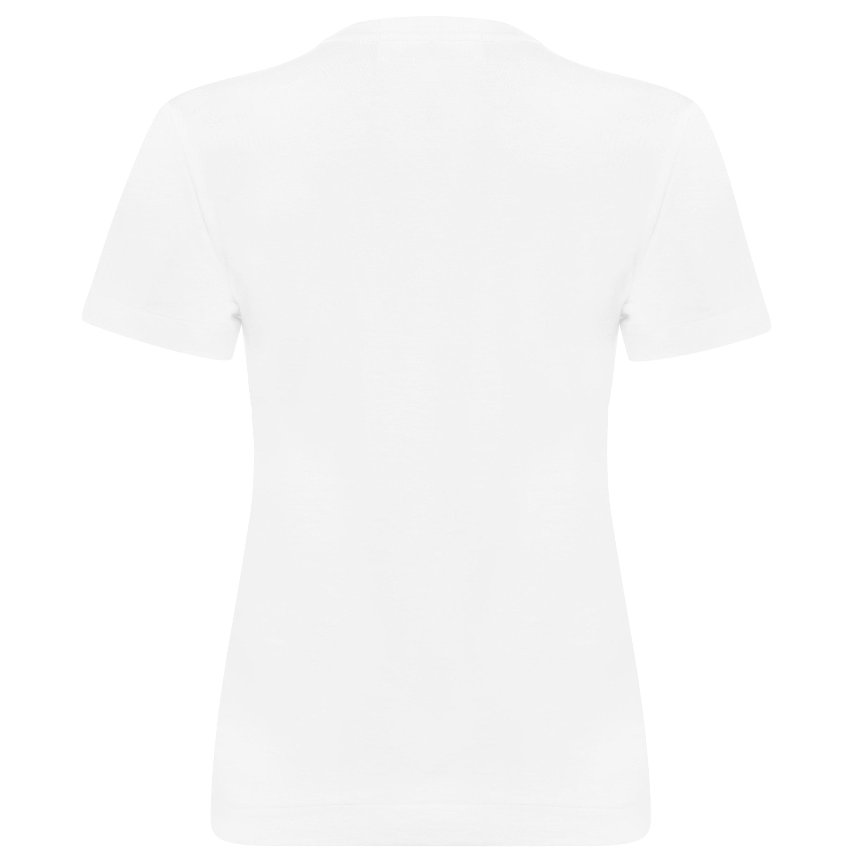 White/Red - Comme des Garcons PLAY - Small Peeping Heart T-Shirt - 8