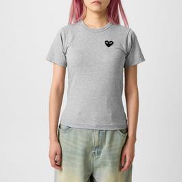 Comme des Garcons PLAY Small Peeping Heart T Shirt