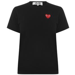 Comme des Garcons PLAY Small Peeping Heart T Shirt