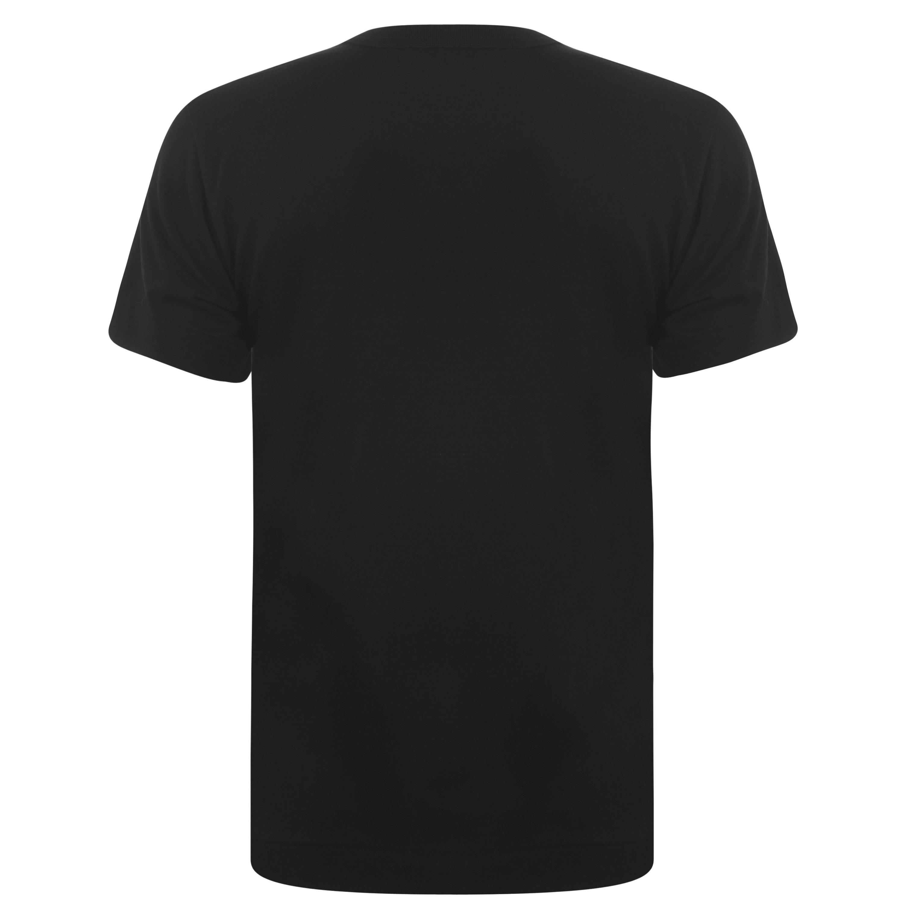 Black/Red - Comme des Garcons PLAY - Peeping Heart T Shirt - 6