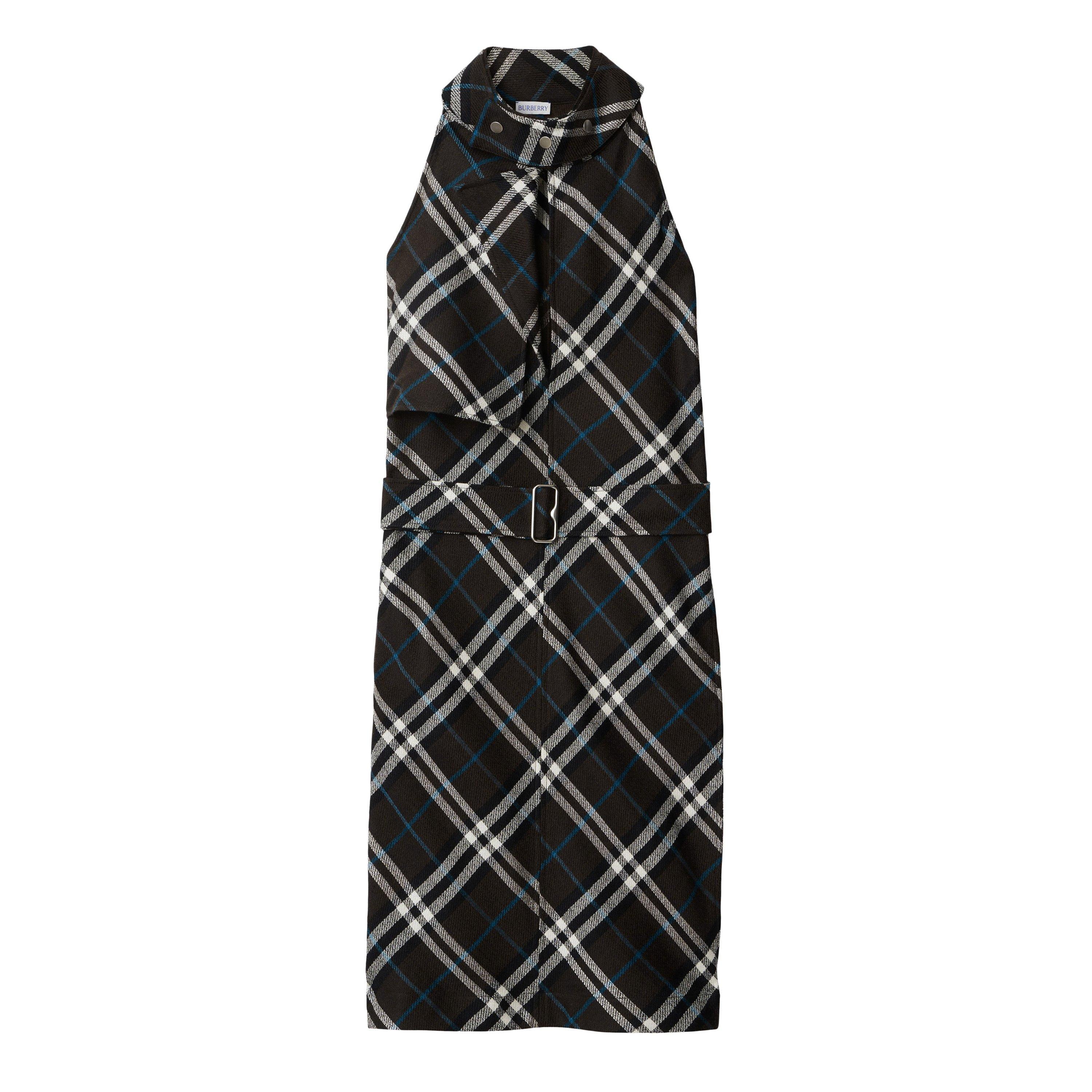 Multi - Burberry - Wool Silk Dress - 5