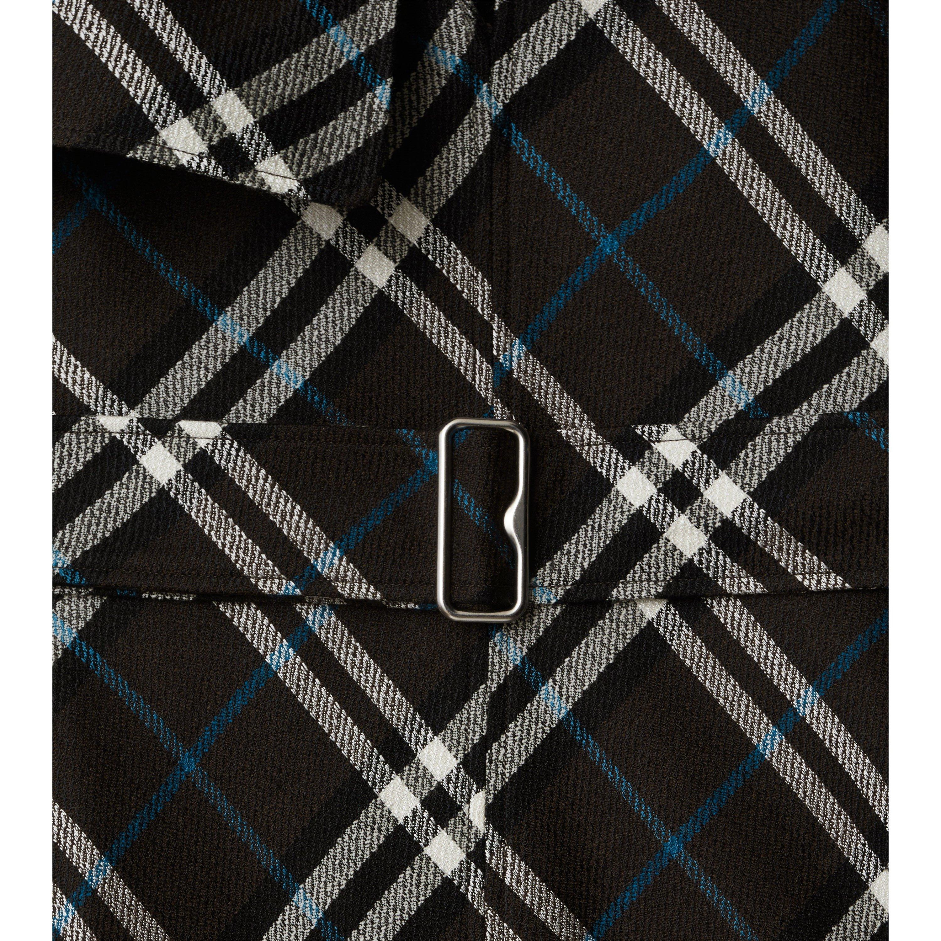 Multi - Burberry - Wool Silk Dress - 7