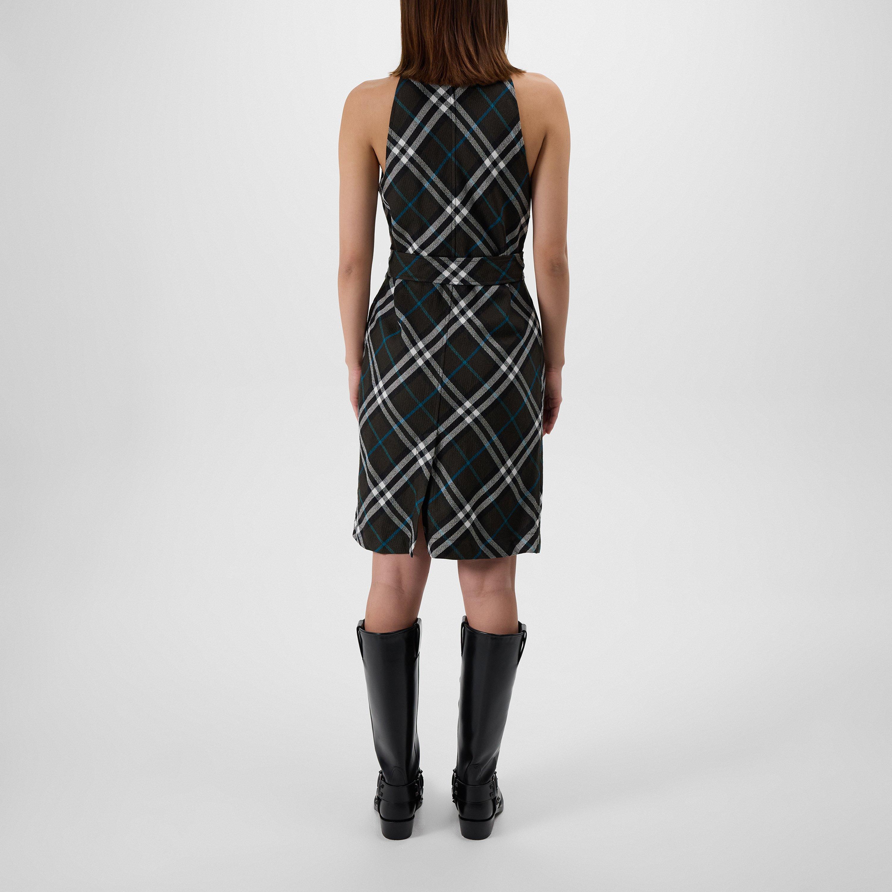 Multi - Burberry - Wool Silk Dress - 3