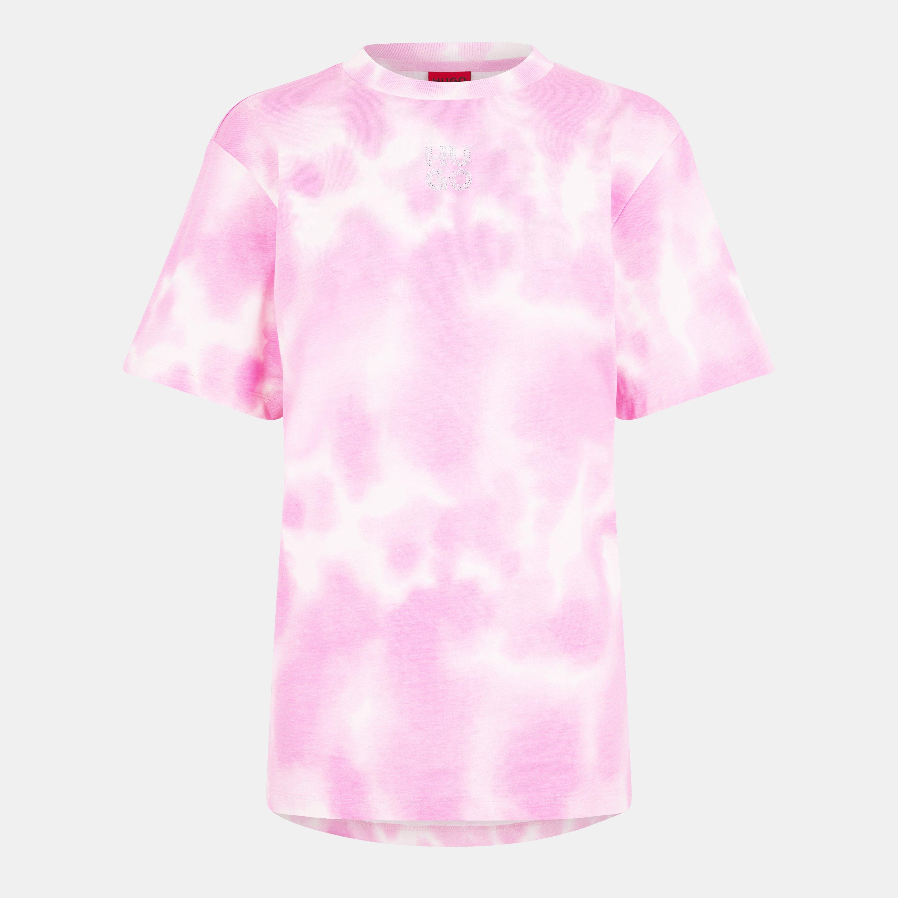 Hugo Women's Vintage Regular Fit T-Shirt - Medium Pink - 6 (XS)