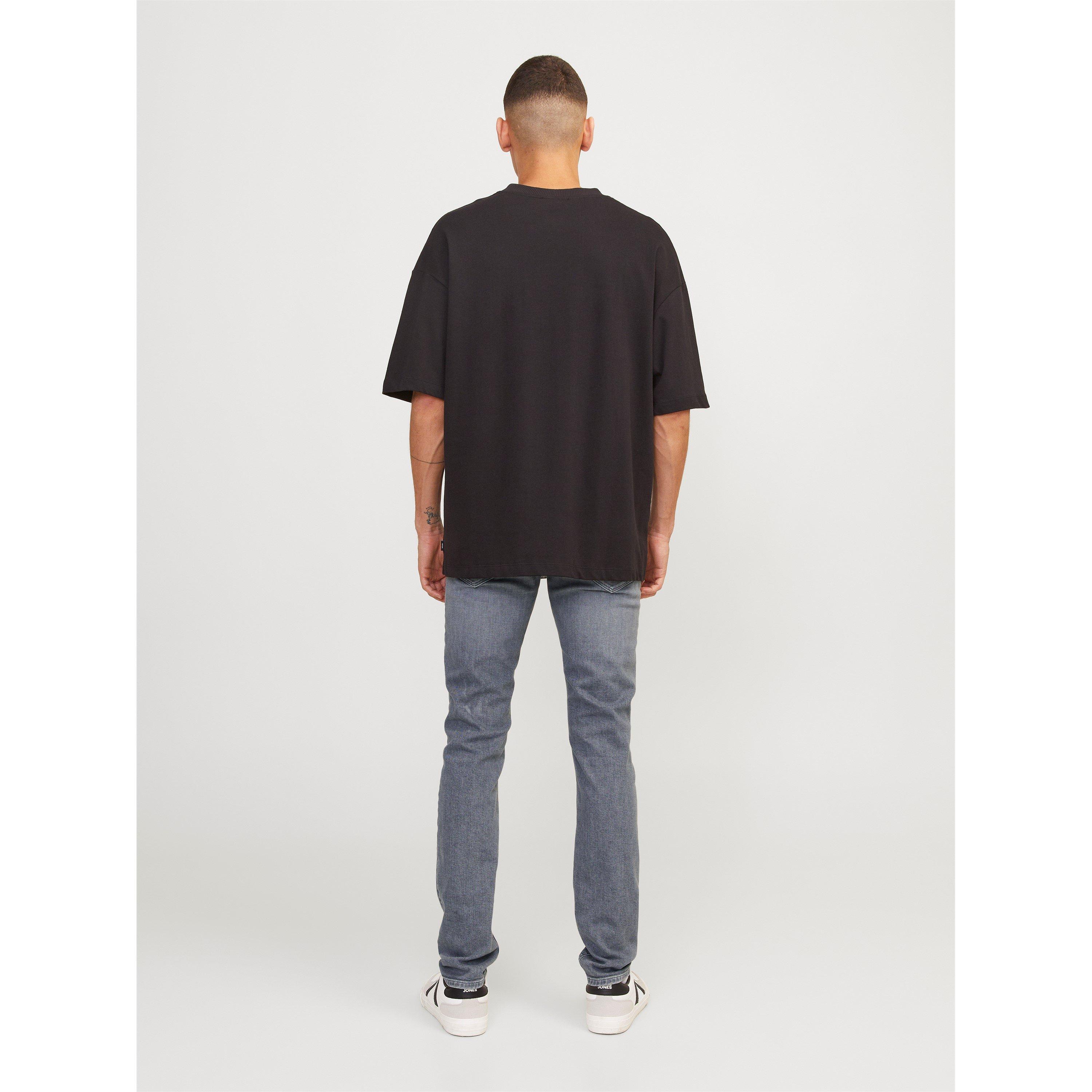 Denim gris - Jack and Jones - Liam Slim Fit Jeans - 4