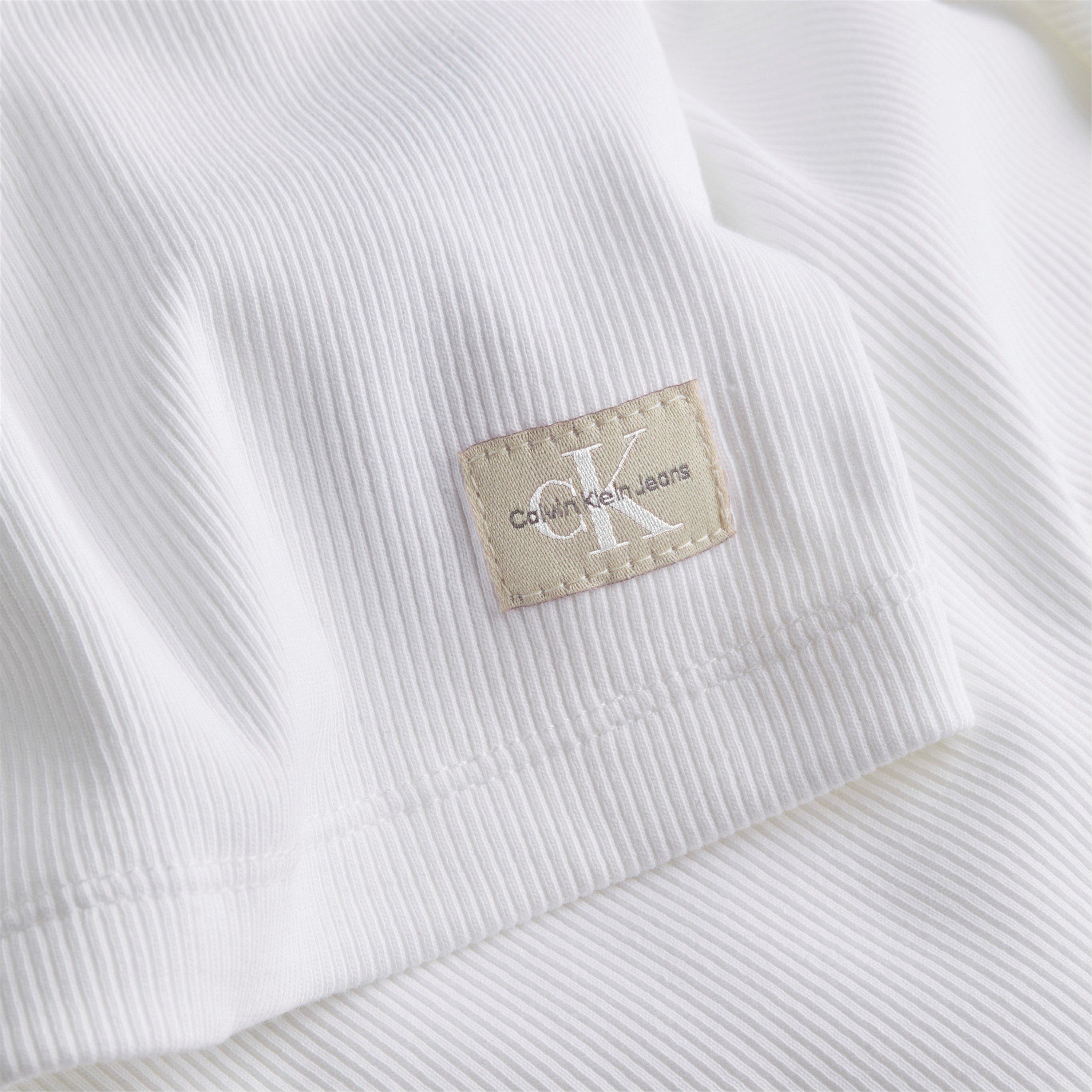 Sjajno bijelo - Calvin Klein Jeans - Long-sleeved top - 2