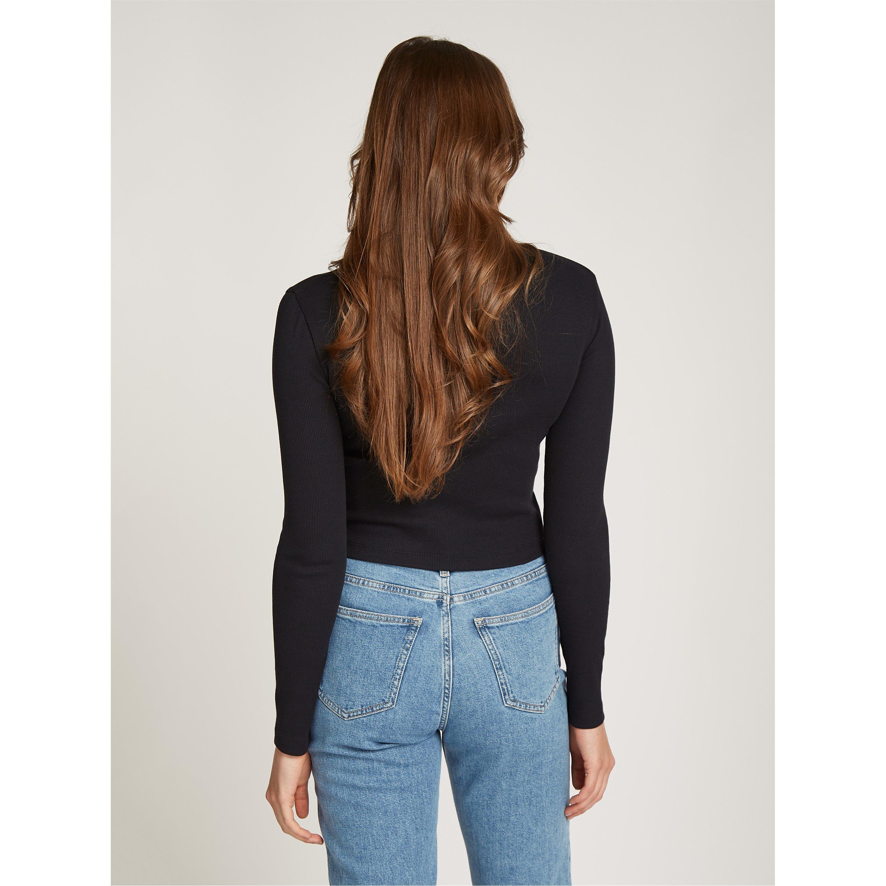 Ck Black - Calvin Klein Jeans - Turtleneck Top - 2