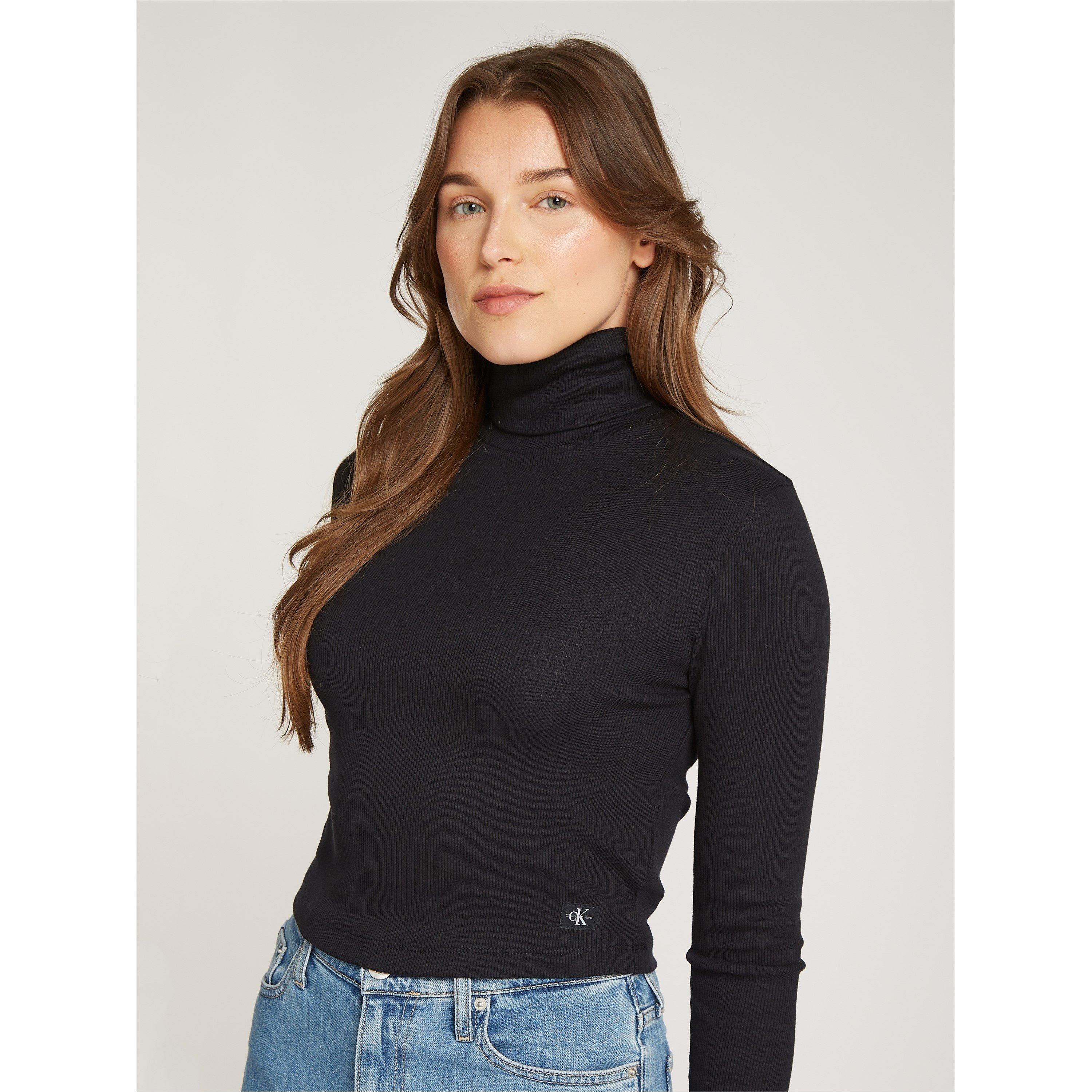 Ck Black - Calvin Klein Jeans - Turtleneck Top - 3