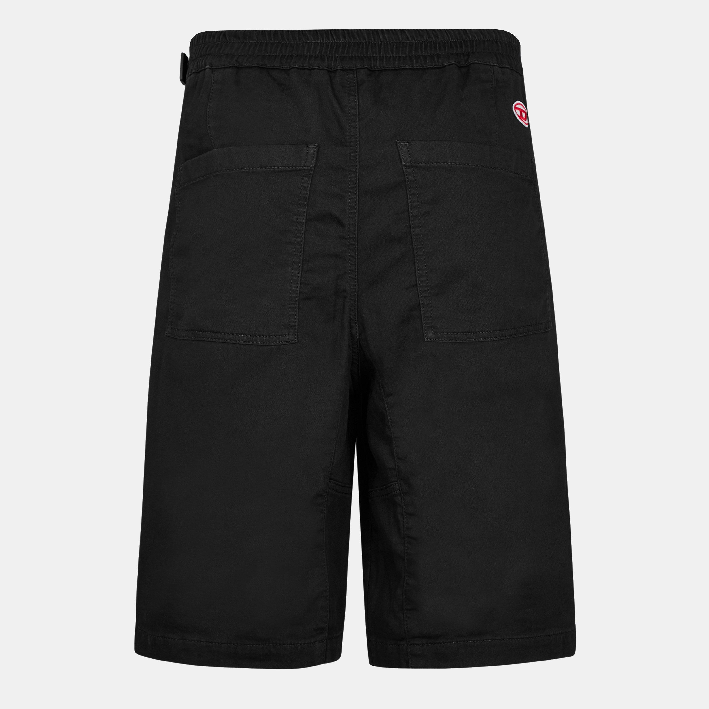 Black 02 - Diesel - Krool Shorts - 2