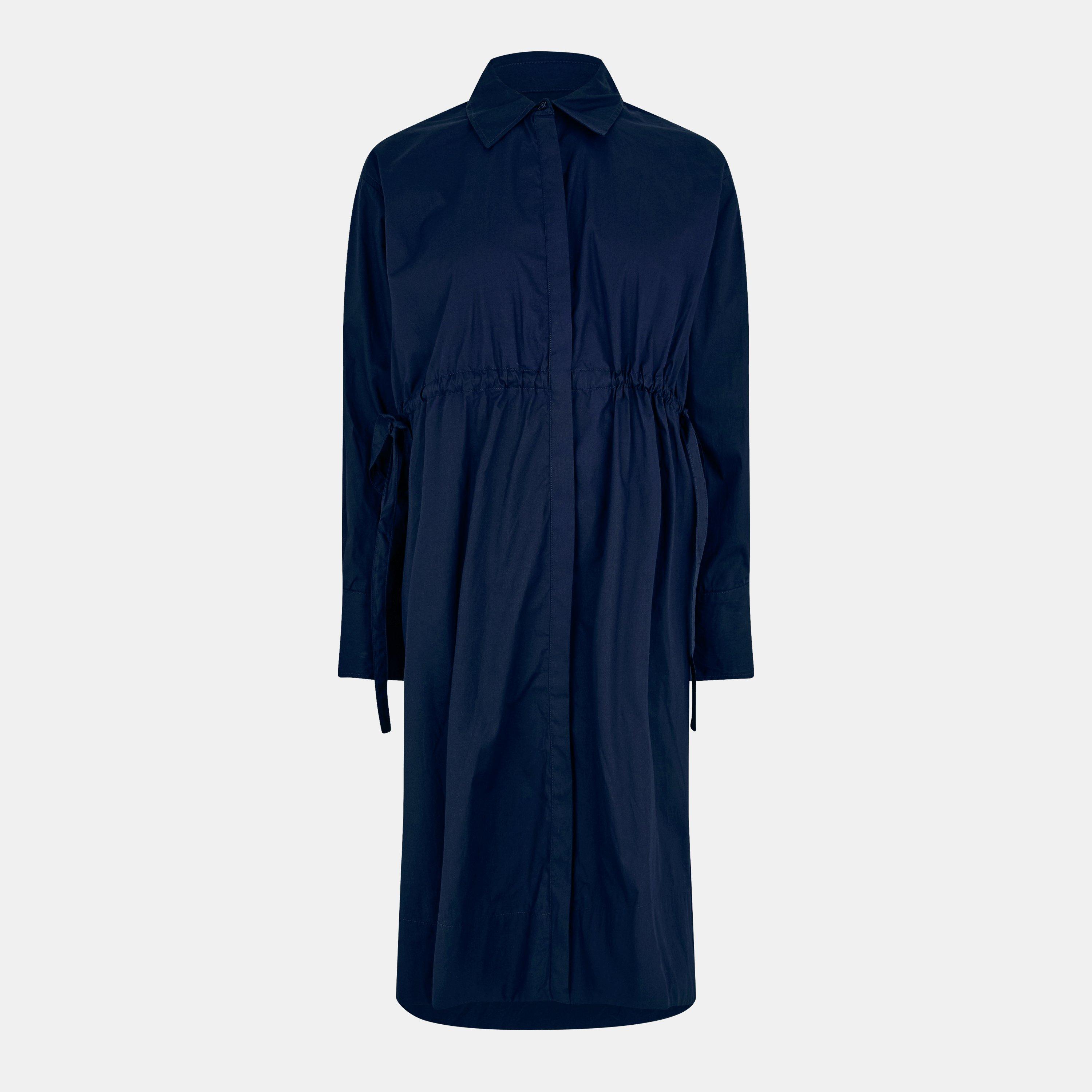 French Connection Women's Rhodes Shirt Dress - Marine - 10 (S)