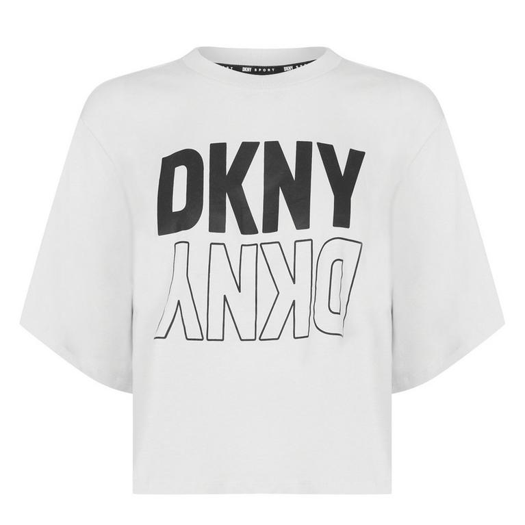 Blanc/Noir - DKNY Sport - Kenzo Kids Red T-shirt Unisex - 1