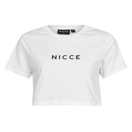 Nicce Nicce Central Logo Crop  Top Womens