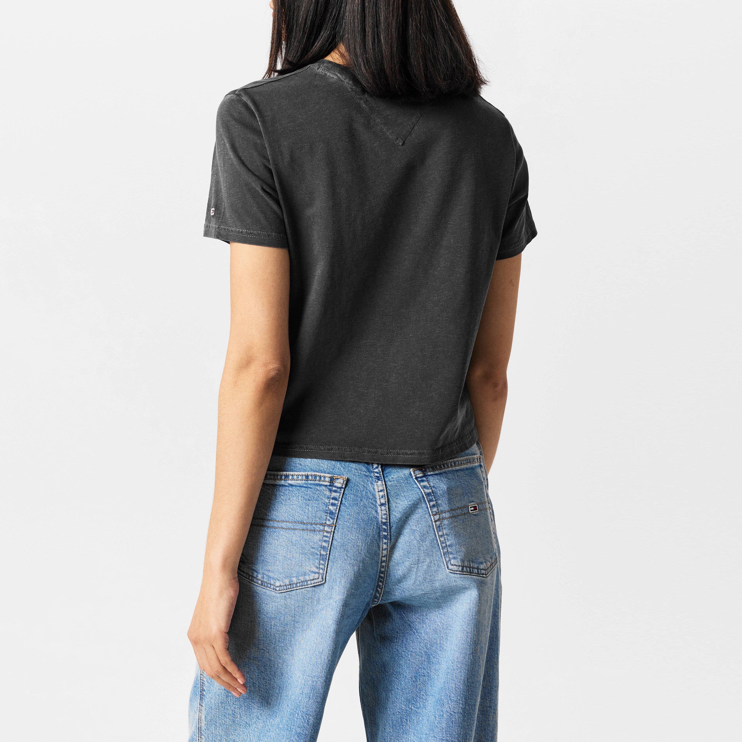 Carbone/Leo - Tommy Jeans - Classic Leopard Shot Sleeved Shirt - 4