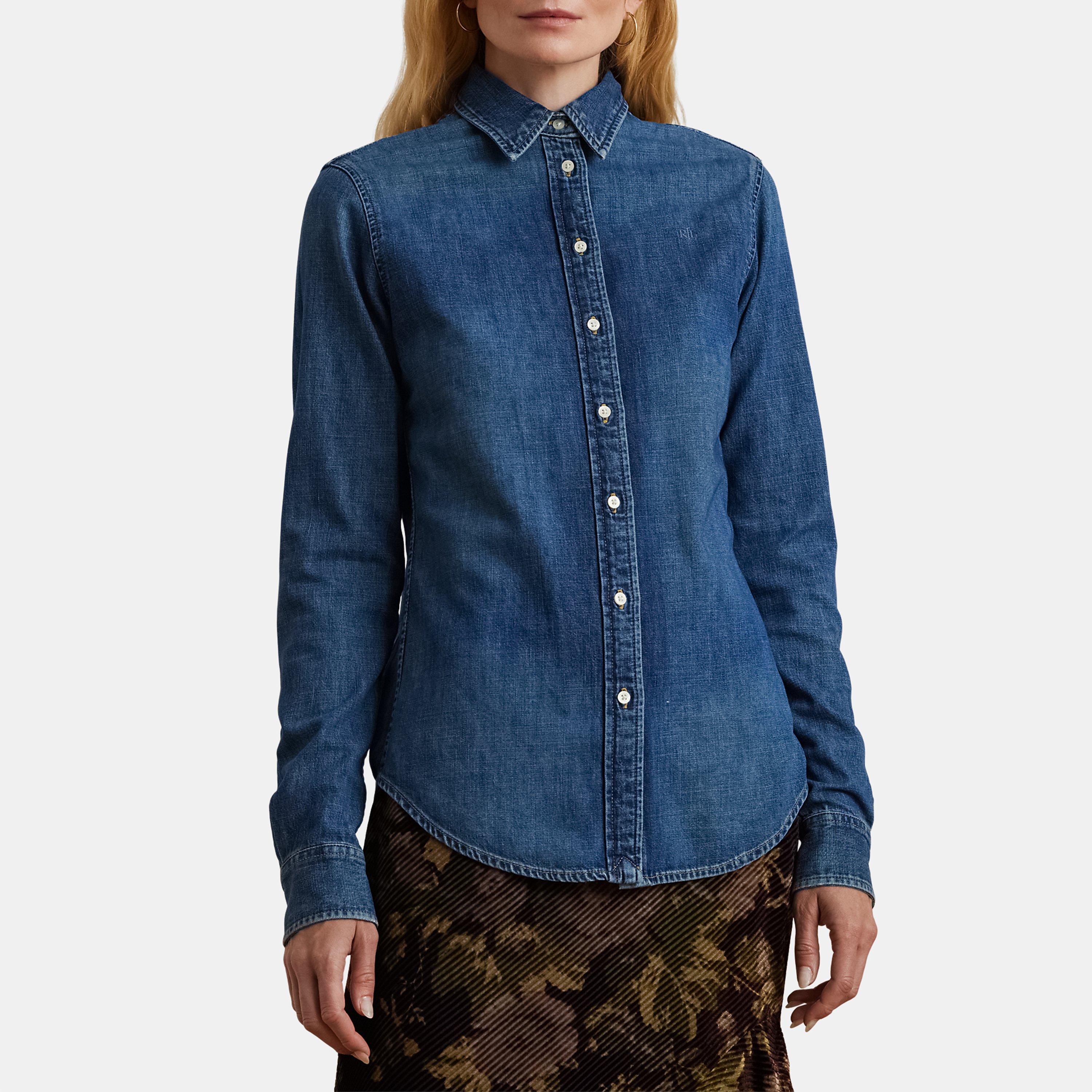 Harvest Wash - Lauren by Ralph Lauren - Jamelko Denim Shirt - 2