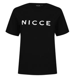 Nicce Nicce Central JW Forstal Boyfriend Logo T-Shirt Womens