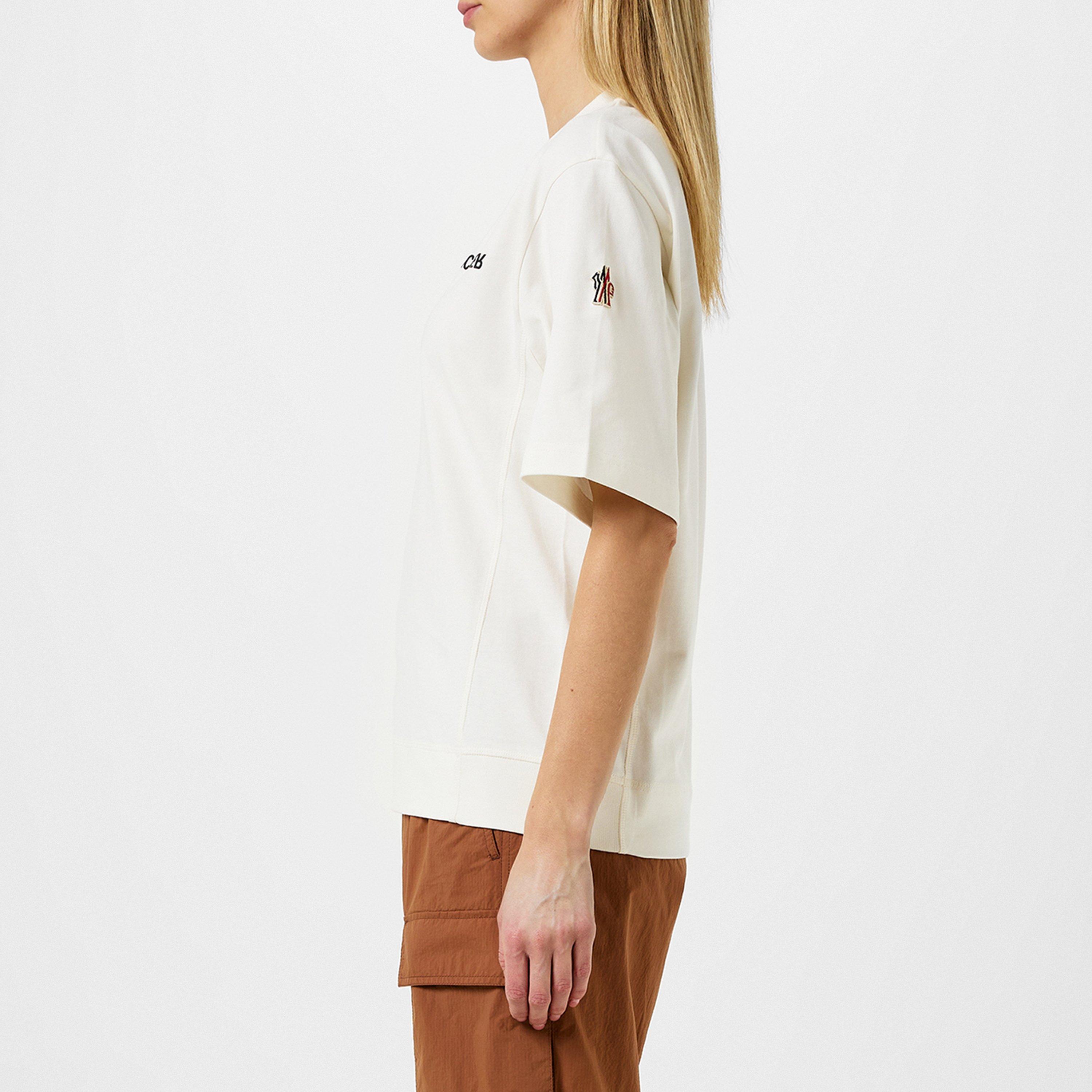 White 041 - Moncler Grenoble - Women's Slim Fit Short-Sleeve T-Shirt - 2