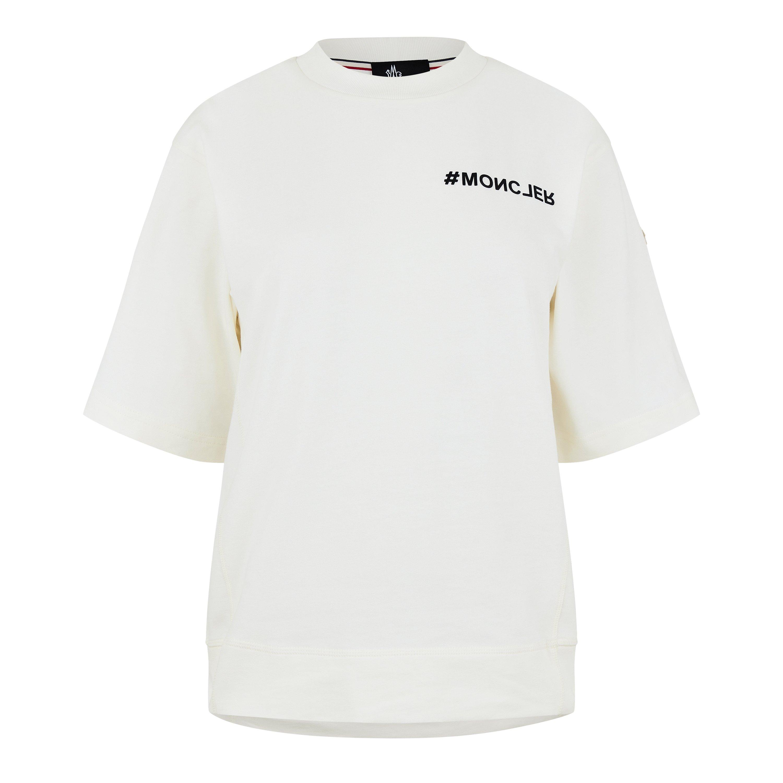 White 041 - Moncler Grenoble - Women's Slim Fit Short-Sleeve T-Shirt - 6
