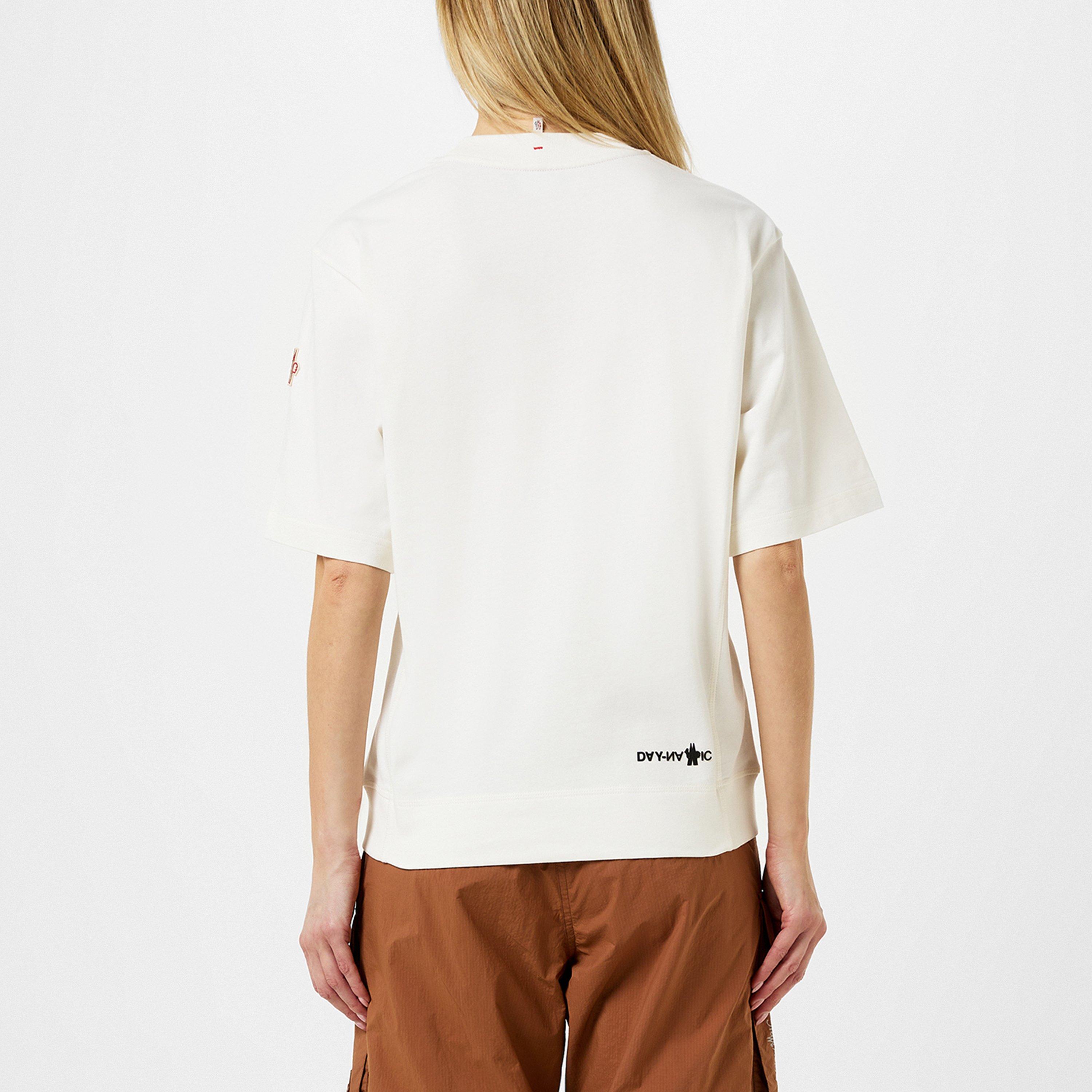 White 041 - Moncler Grenoble - Women's Slim Fit Short-Sleeve T-Shirt - 3