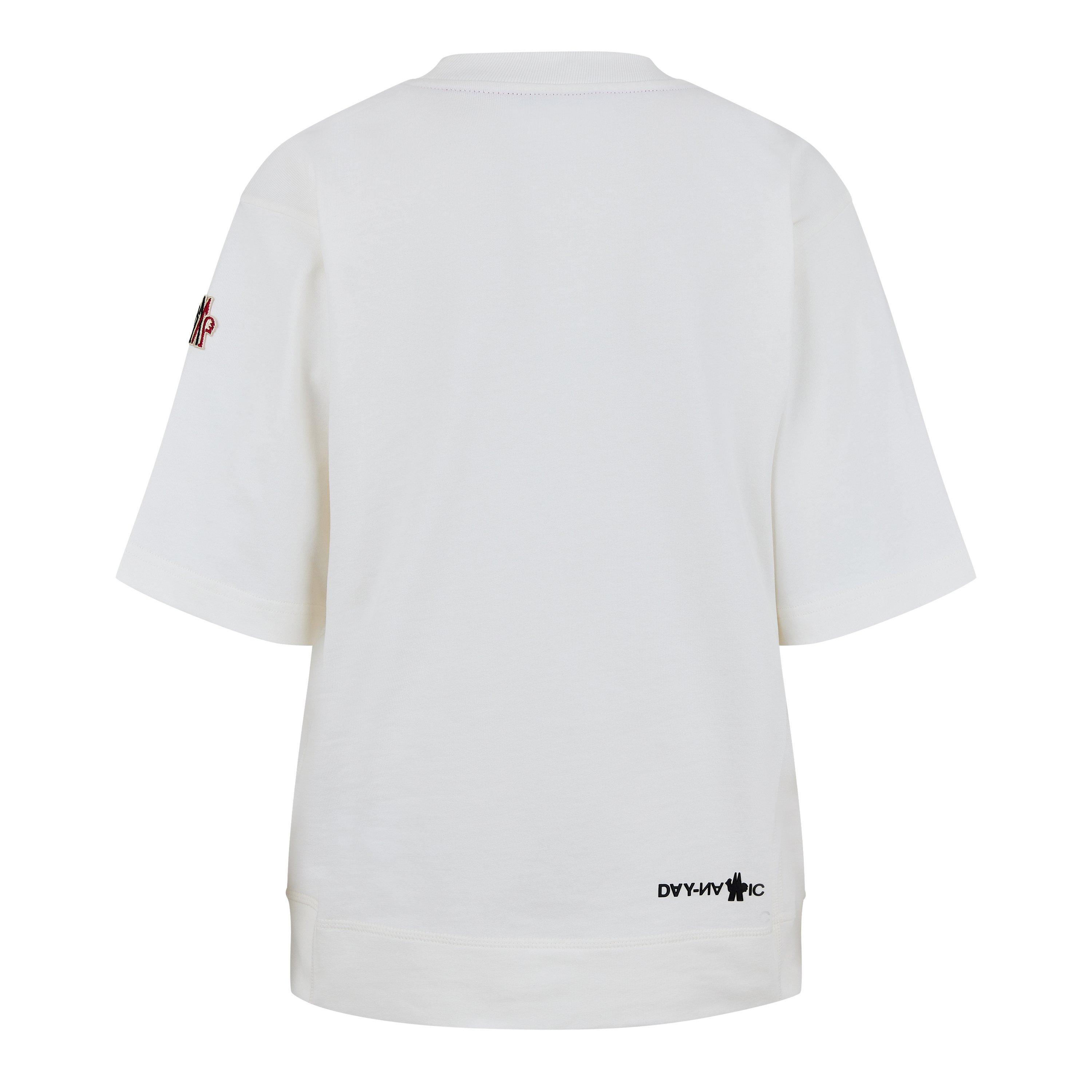 White 041 - Moncler Grenoble - Women's Slim Fit Short-Sleeve T-Shirt - 5