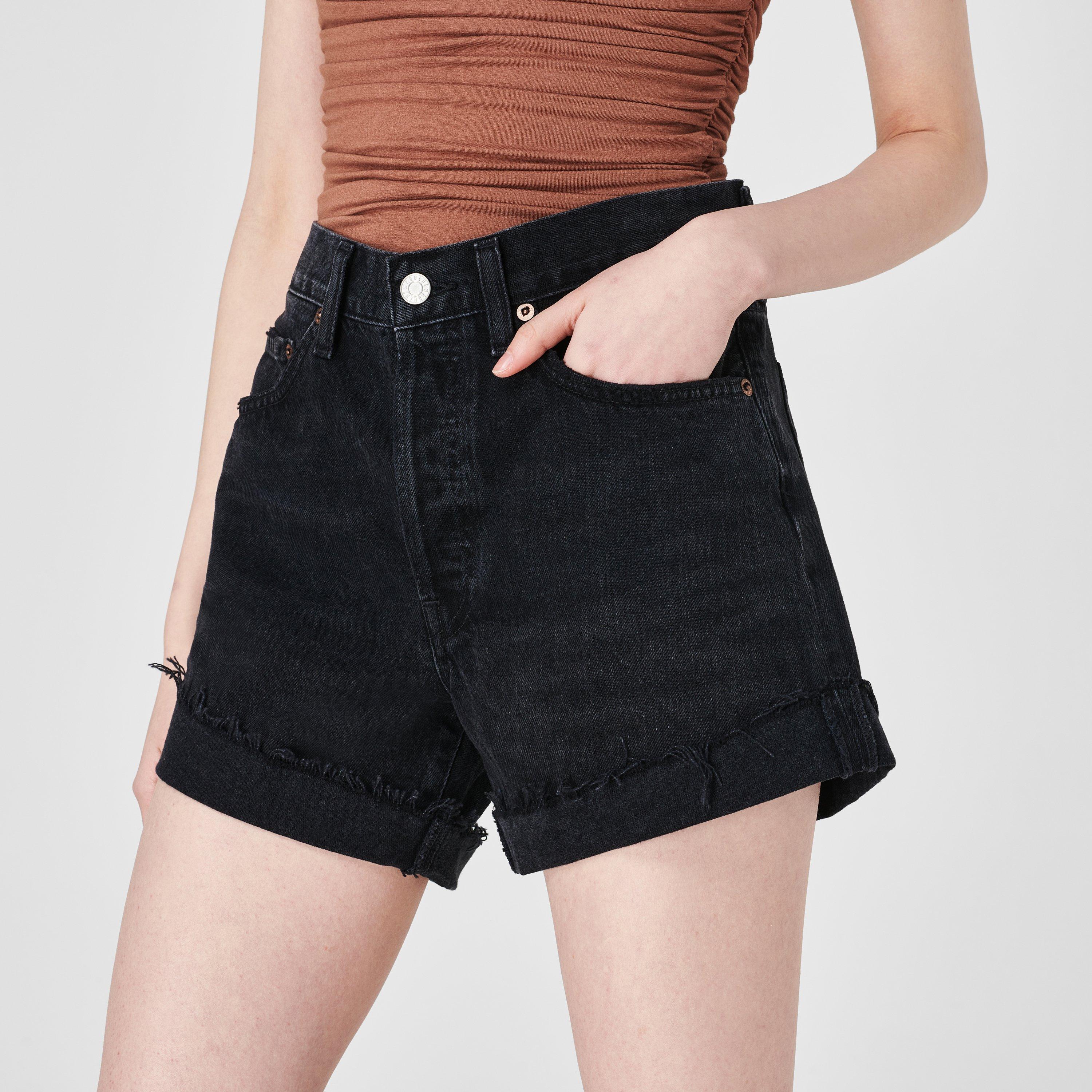 Lucid - Agolde - Parker Denim Cotton Shorts - 3