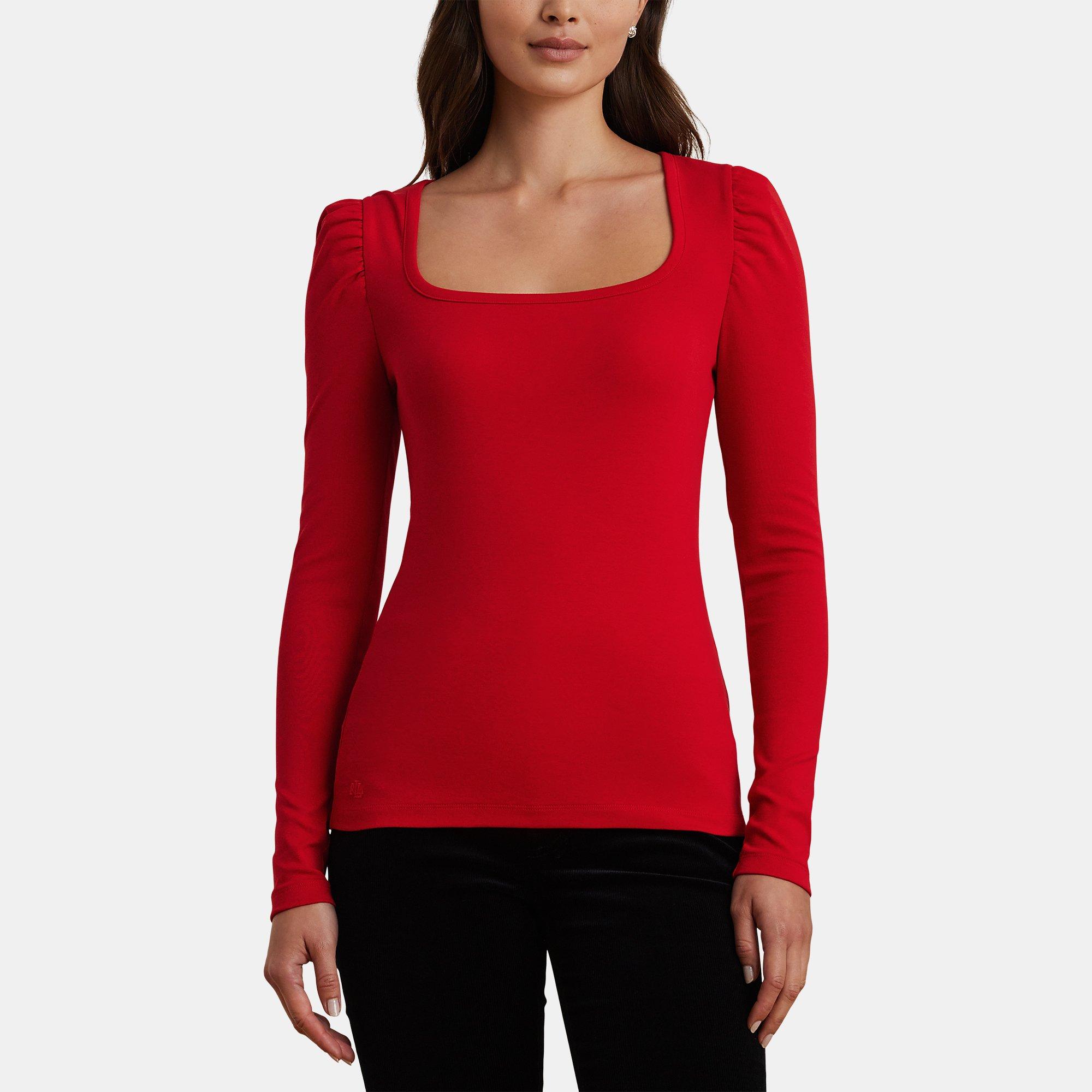 Festive Red - Lauren by Ralph Lauren - Judy T-Shirt - 2