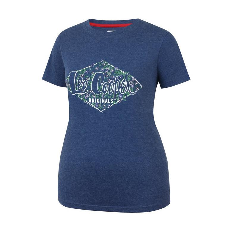 Marine chiné - Lee Cooper - Refresh your collection with this Long Sleeve Turtleneck T Shirt from - 3