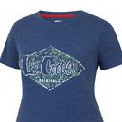 Marine chiné - Lee Cooper - Lee Classic T Shirt Ladies - 5