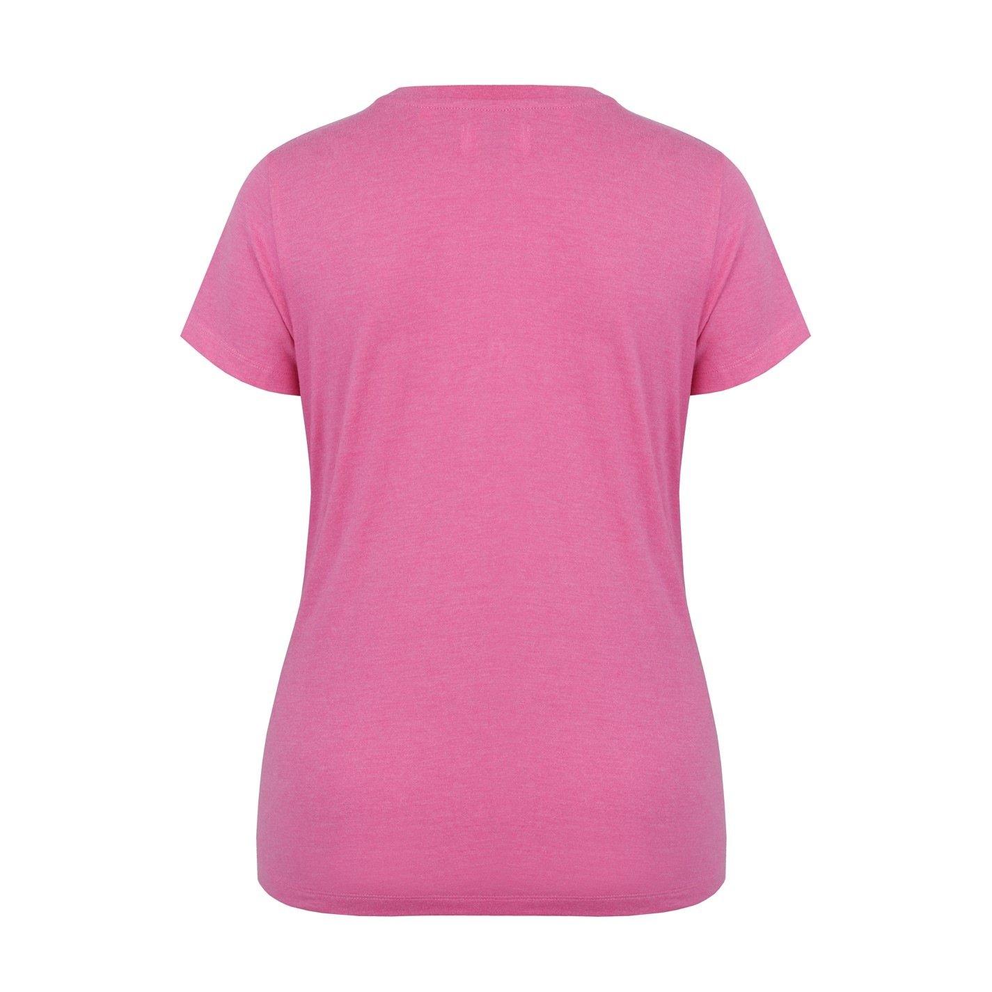 Pink Marl - Lee Cooper - LeeCooper Classic T Shirt Ladies - 2