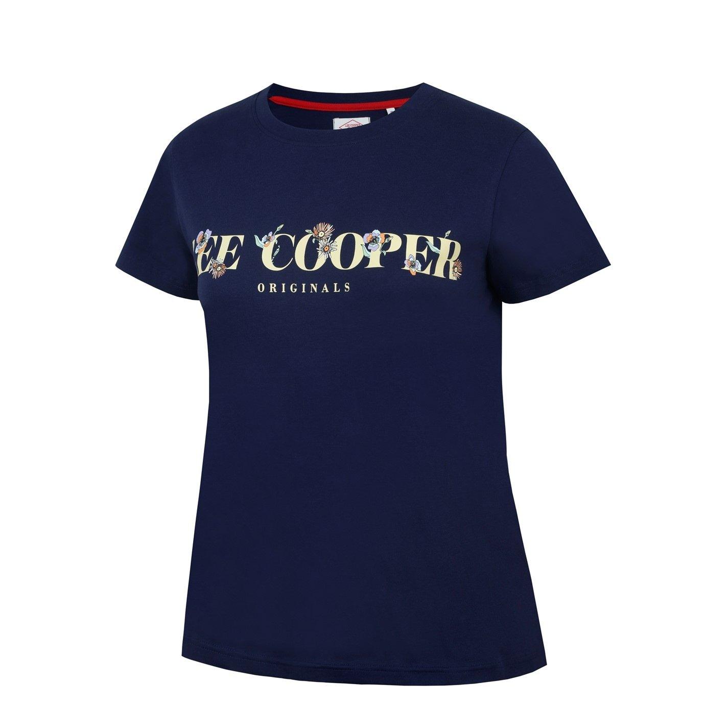Navy Auth - Lee Cooper - LeeCooper Classic T Shirt Ladies - 5