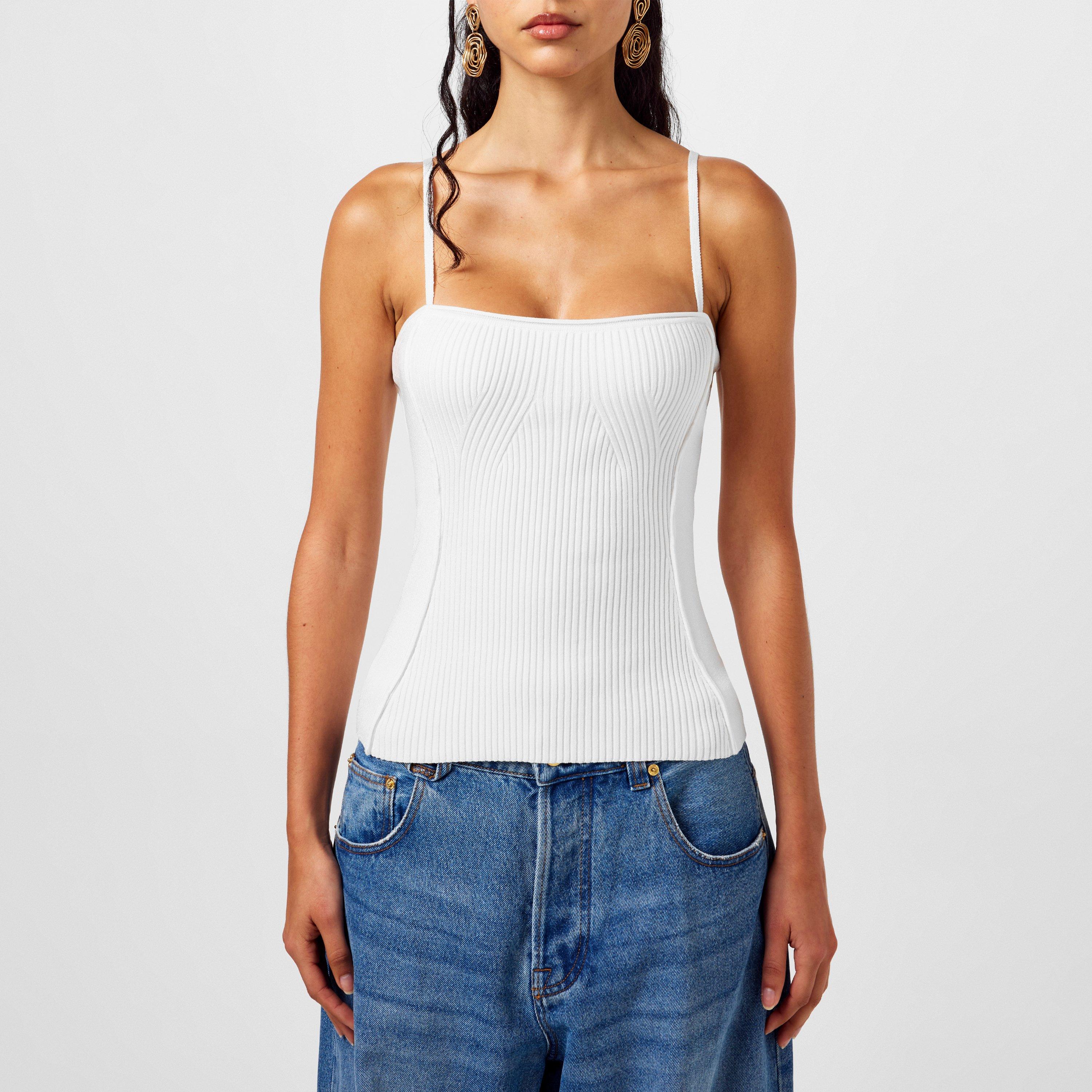Jacquemus Le Sierra Vest - Off White - Size 10 (38)