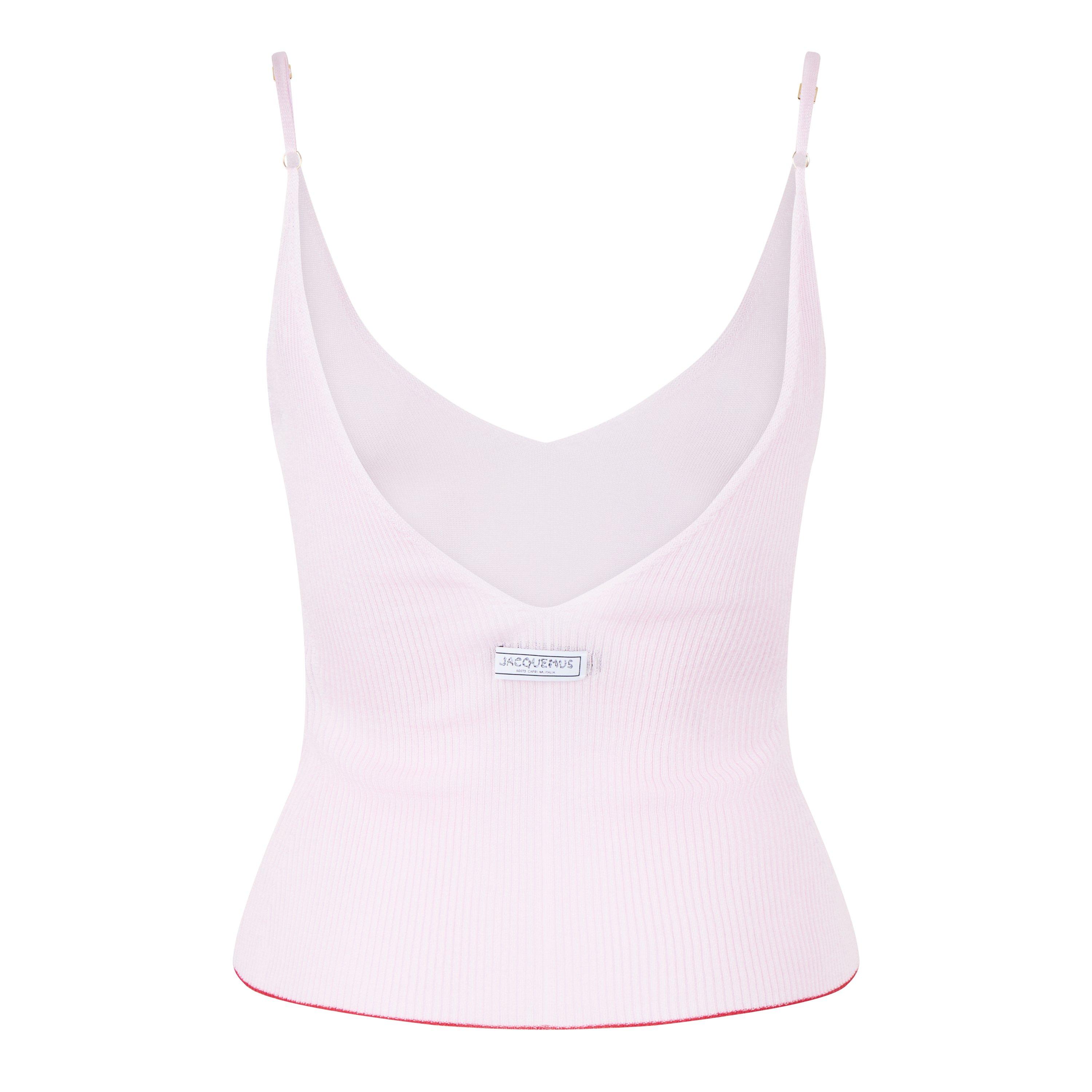 Pink - Jacquemus - Women's La Maille Spallina Cami Top - 6