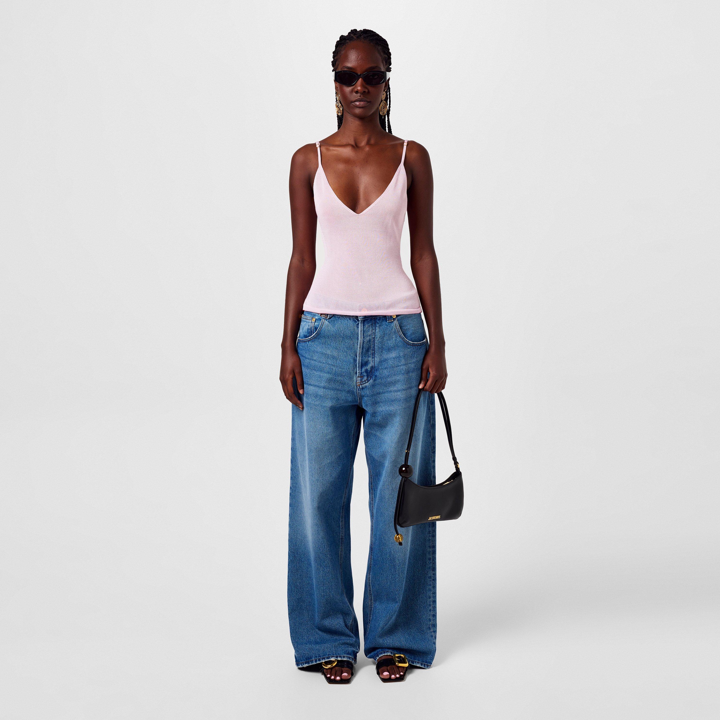 Pink - Jacquemus - Women's La Maille Spallina Cami Top - 4