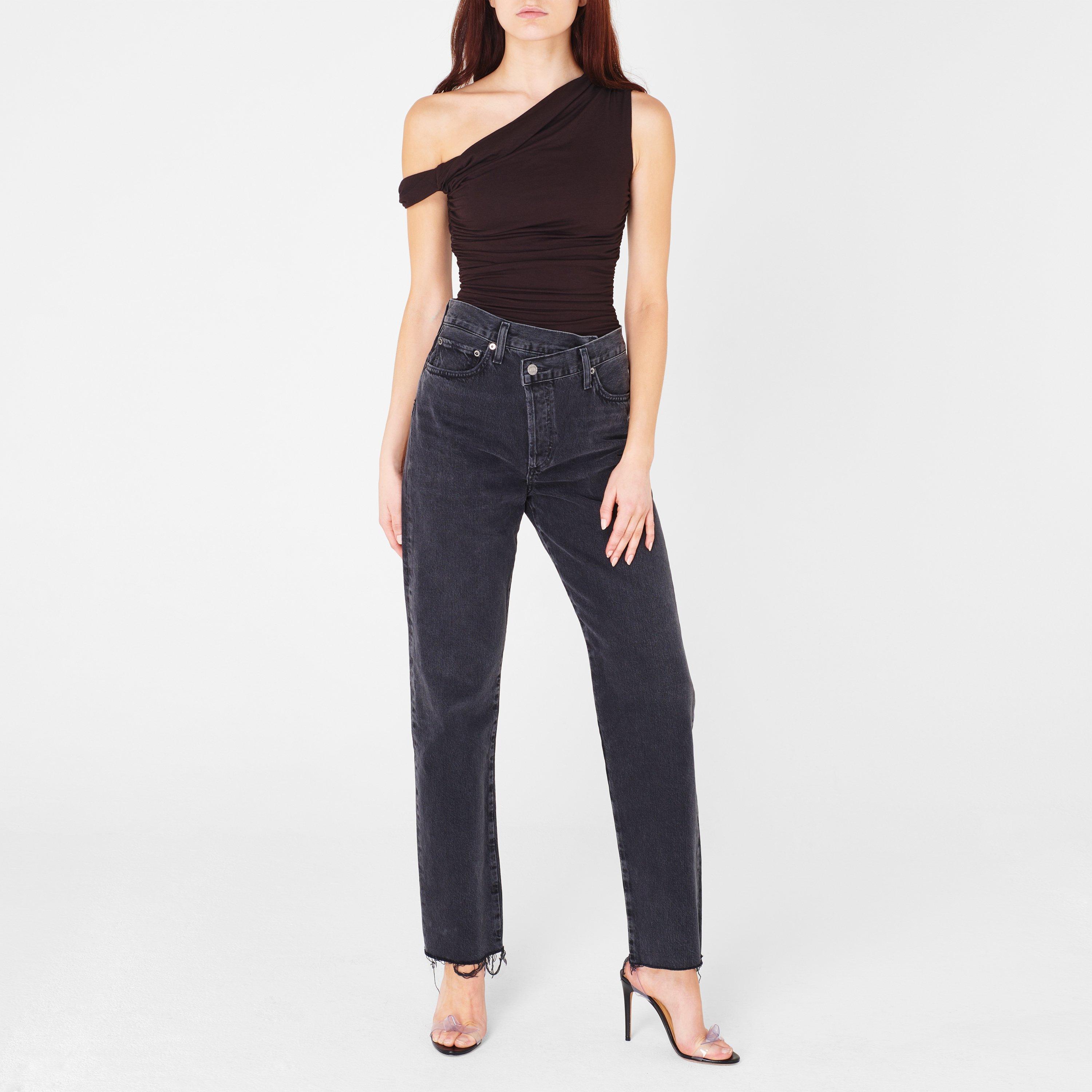 Shambles - Agolde - Criss Cross Upsized Straight Jeans - 2