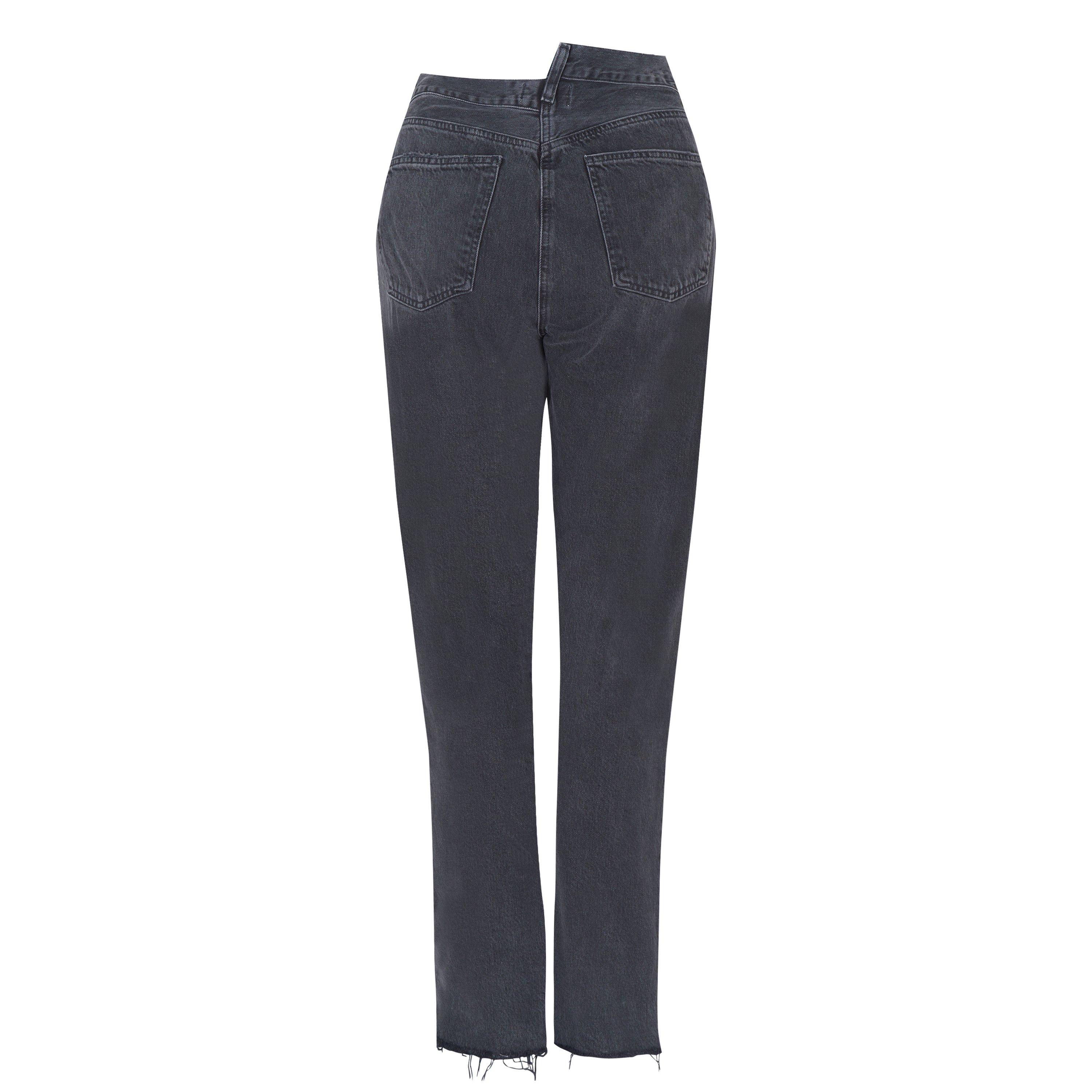 Shambles - Agolde - Criss Cross Upsized Straight Jeans - 5